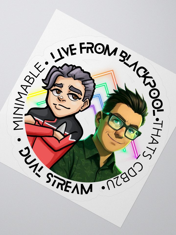 That’s_CDB2U x Minimable Blackpool Duel Stream Sticker product image (2)