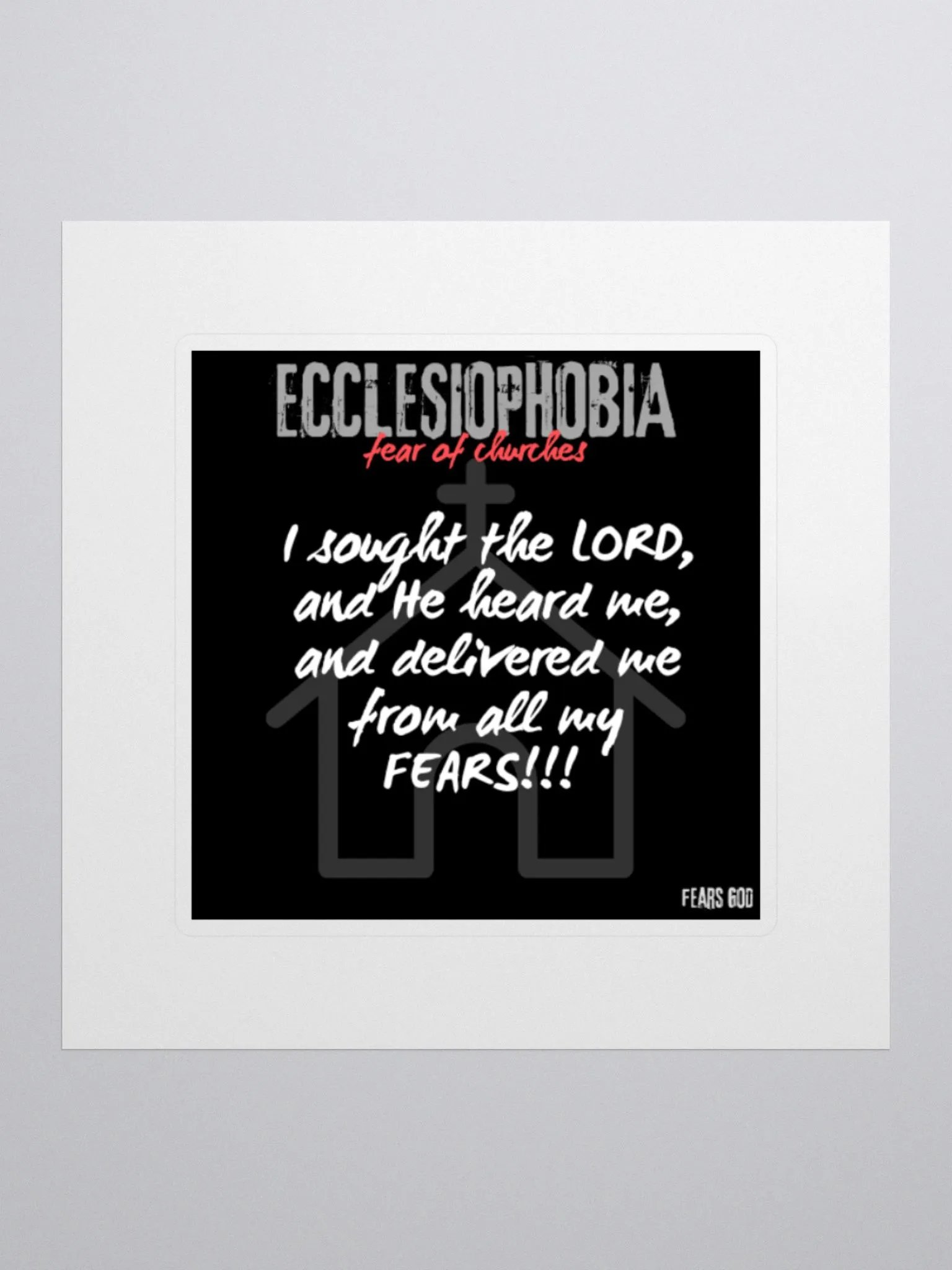 Ecclessiophobia product image (1)