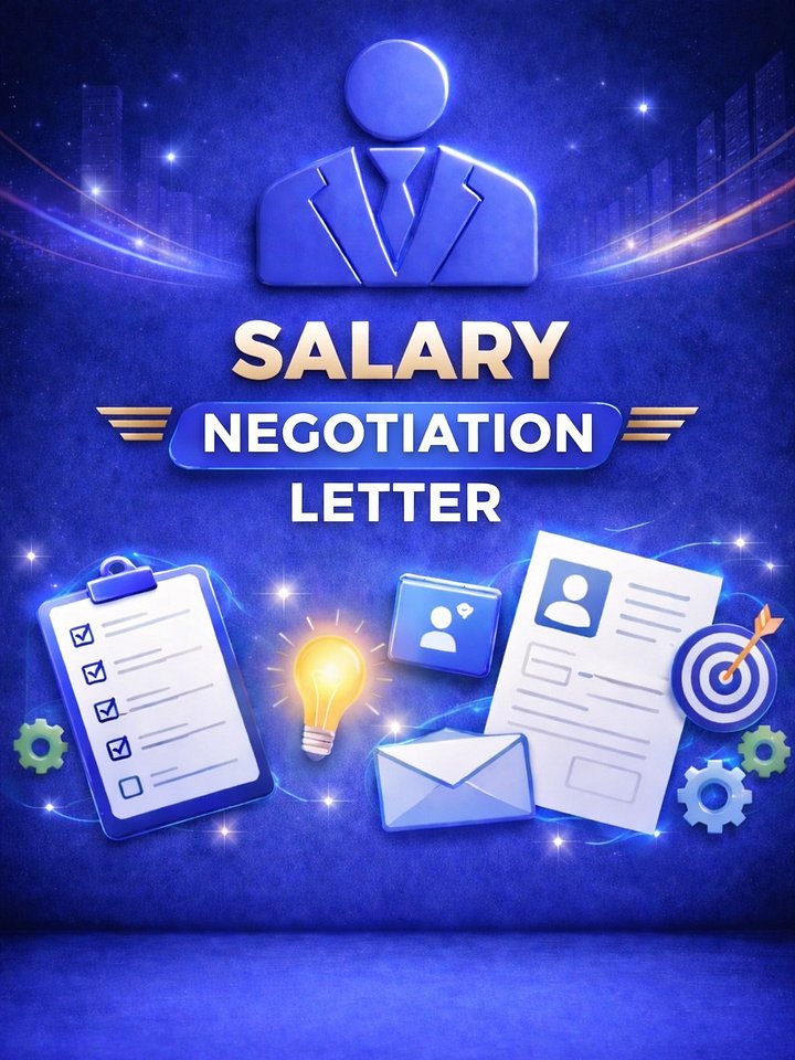 SALARY NEGOTIATION LETTER product image (2)