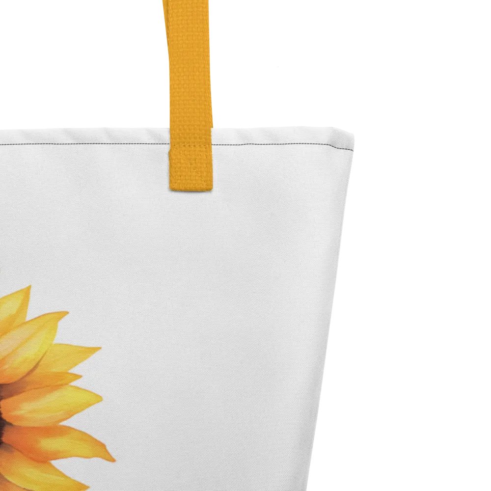 Vibrant Sunflower All-Over Tote Bag product image (9)