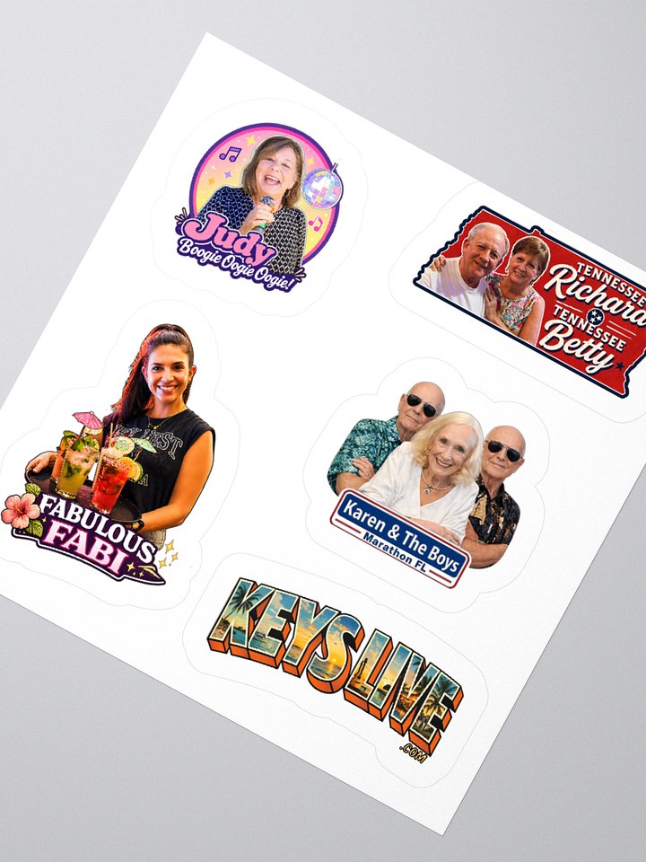 Character Vinyl Sticker Pack 2 product image (2)