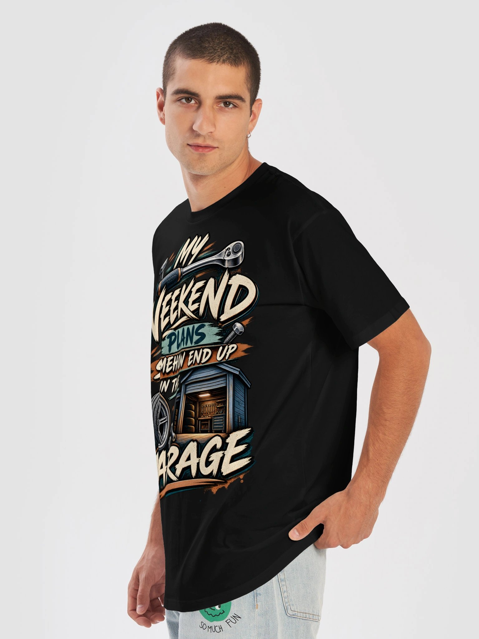 My Weekend Plans End Up in the Garage T-Shirt product image (63)