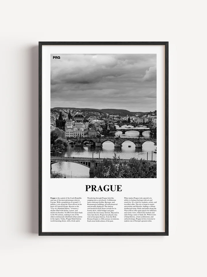 Prague 04 Newspaper Poster product image (1)