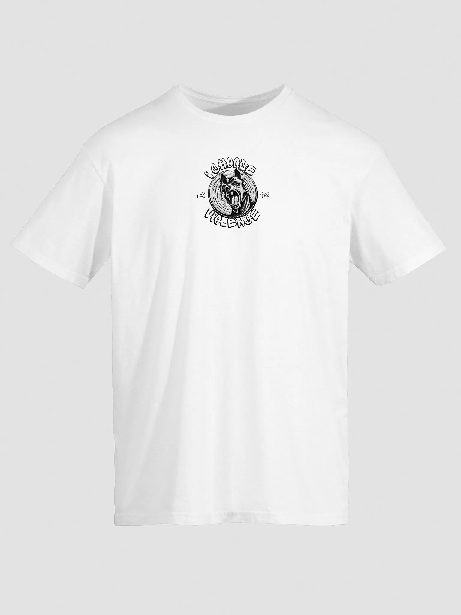 Tricou brodat „I CHOOSE VIOLENCE” product image (1)