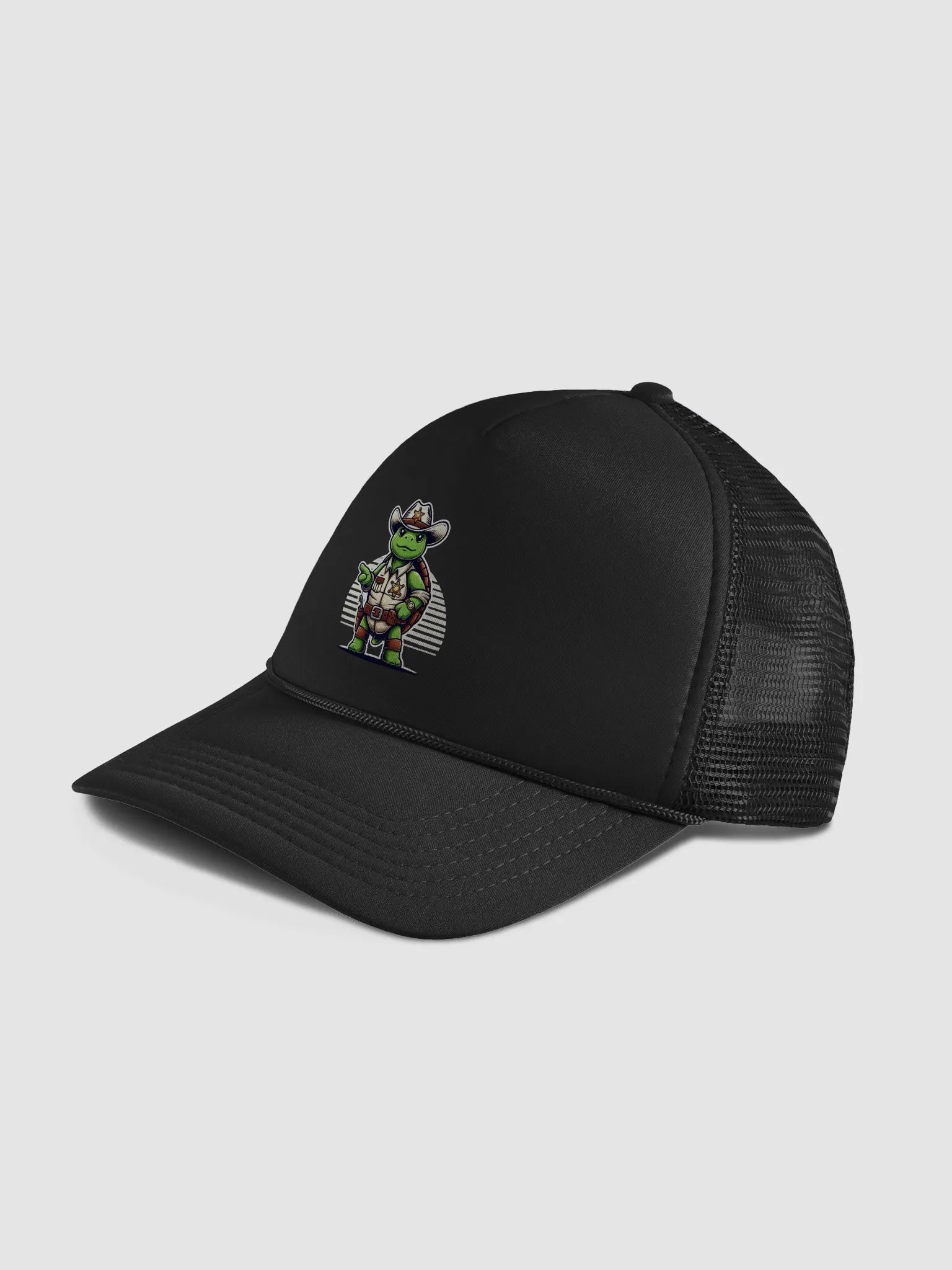 Sheriff Turtle Foam Trucker Hat product image (4)