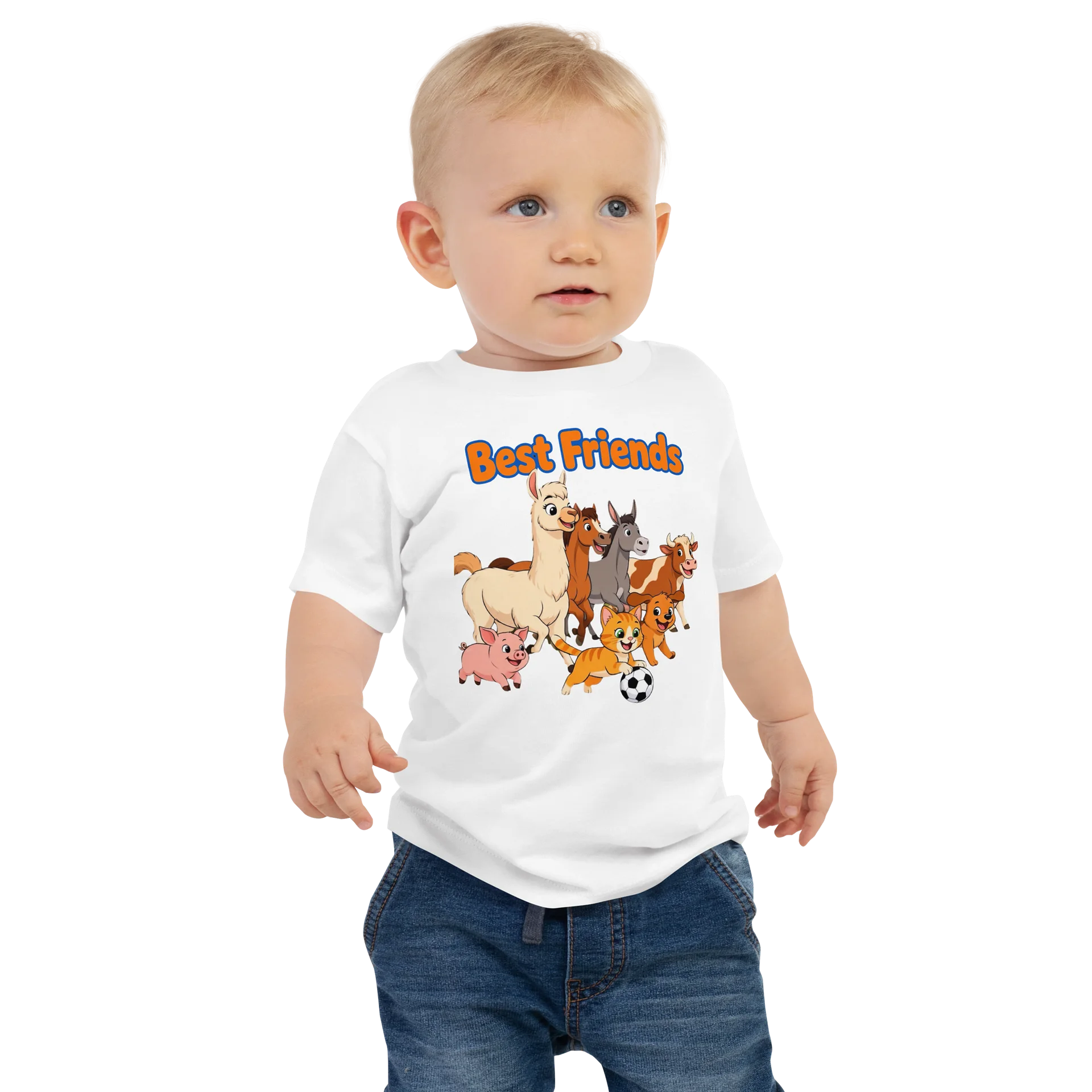 Best Friends Farm Animals Baby Tee product image (1)