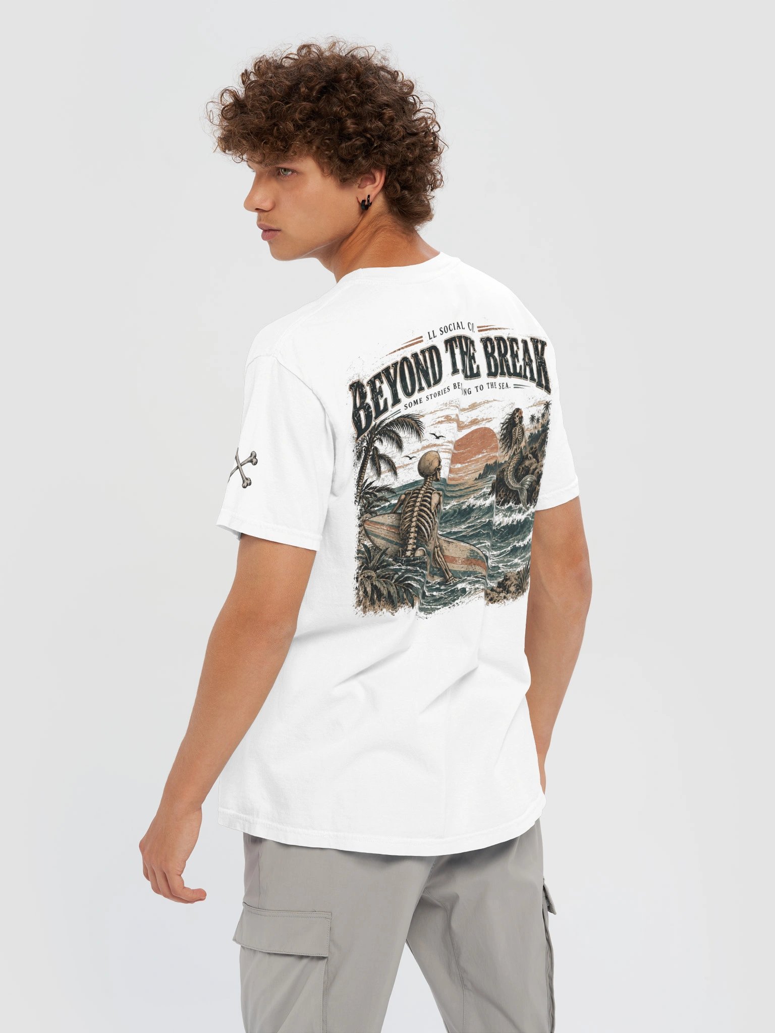 Beyond the Break Comfort Colors Tee — Coastal Skellie Edit product image (10)