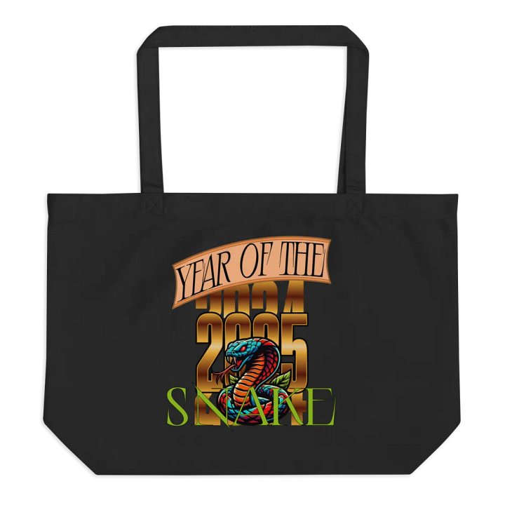 Year of the Snake 2025 Organic Tote product image (1)