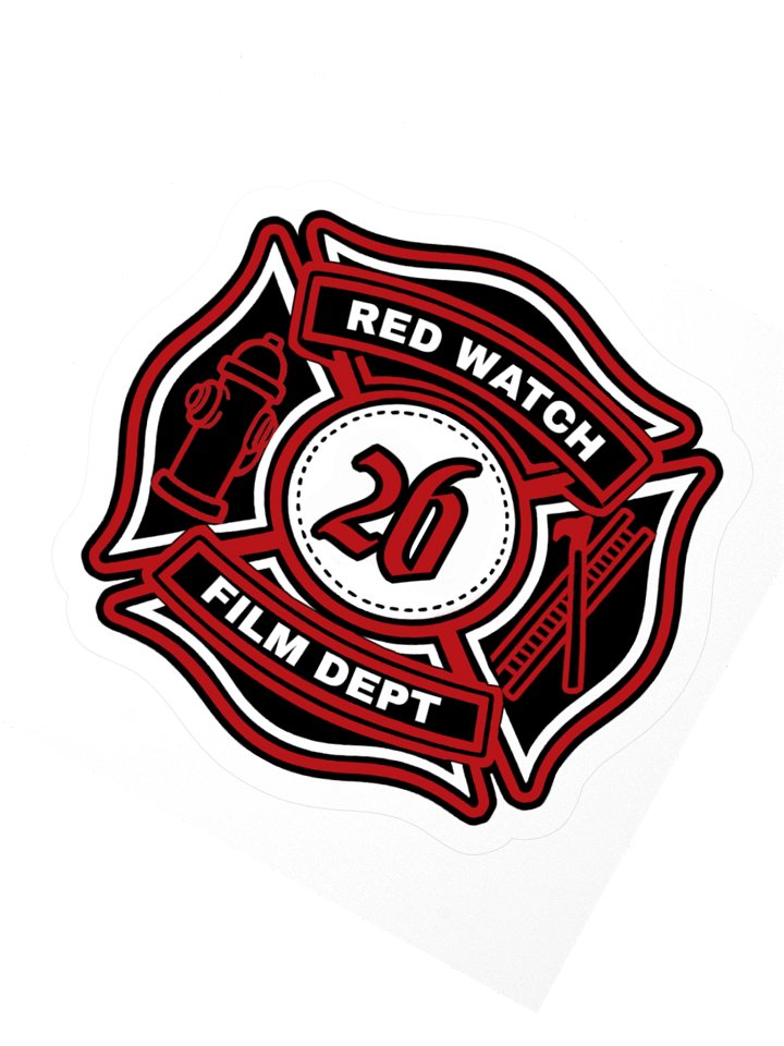 Red Watch Film Department Sticker product image (3)
