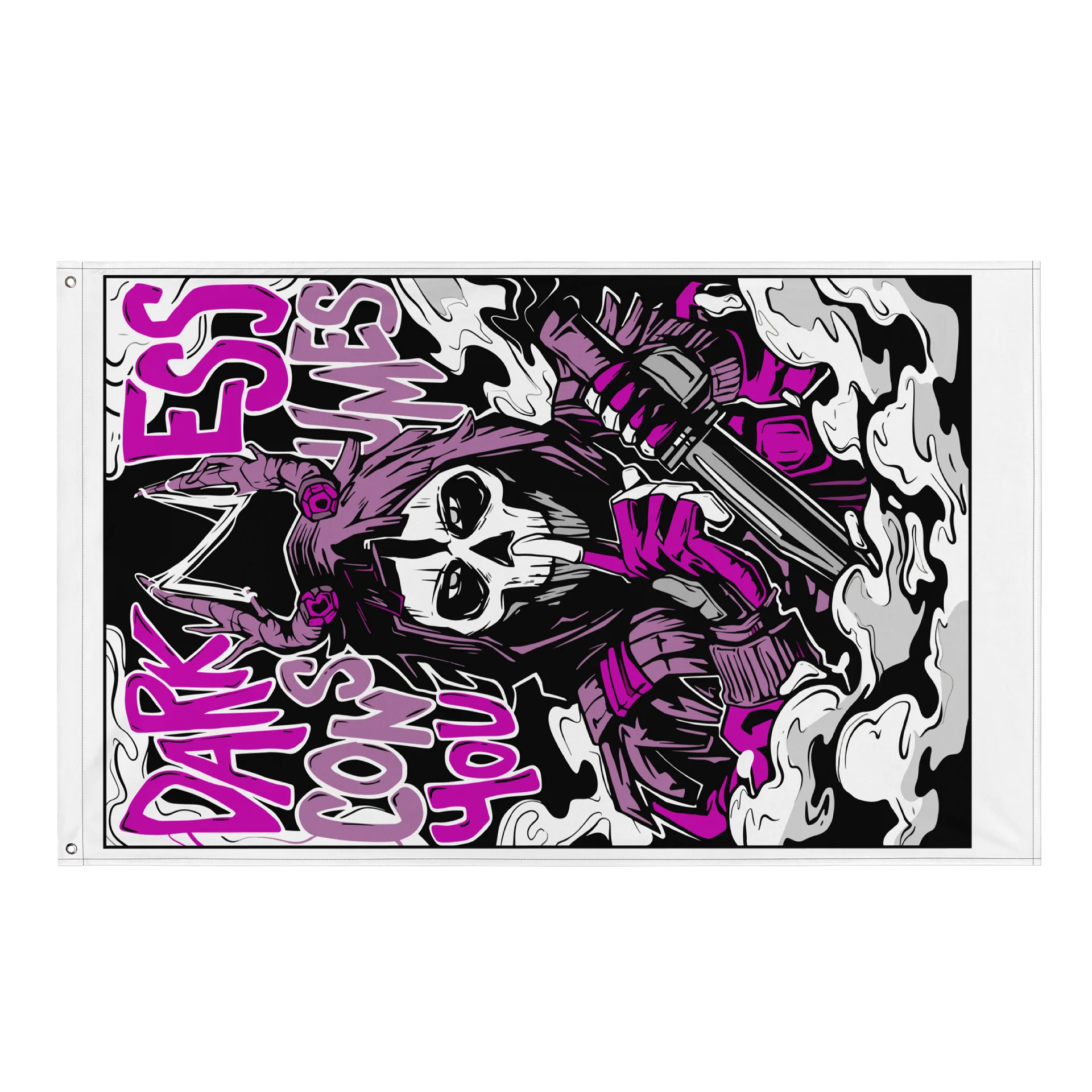 Pink Darkness Flag product image (1)
