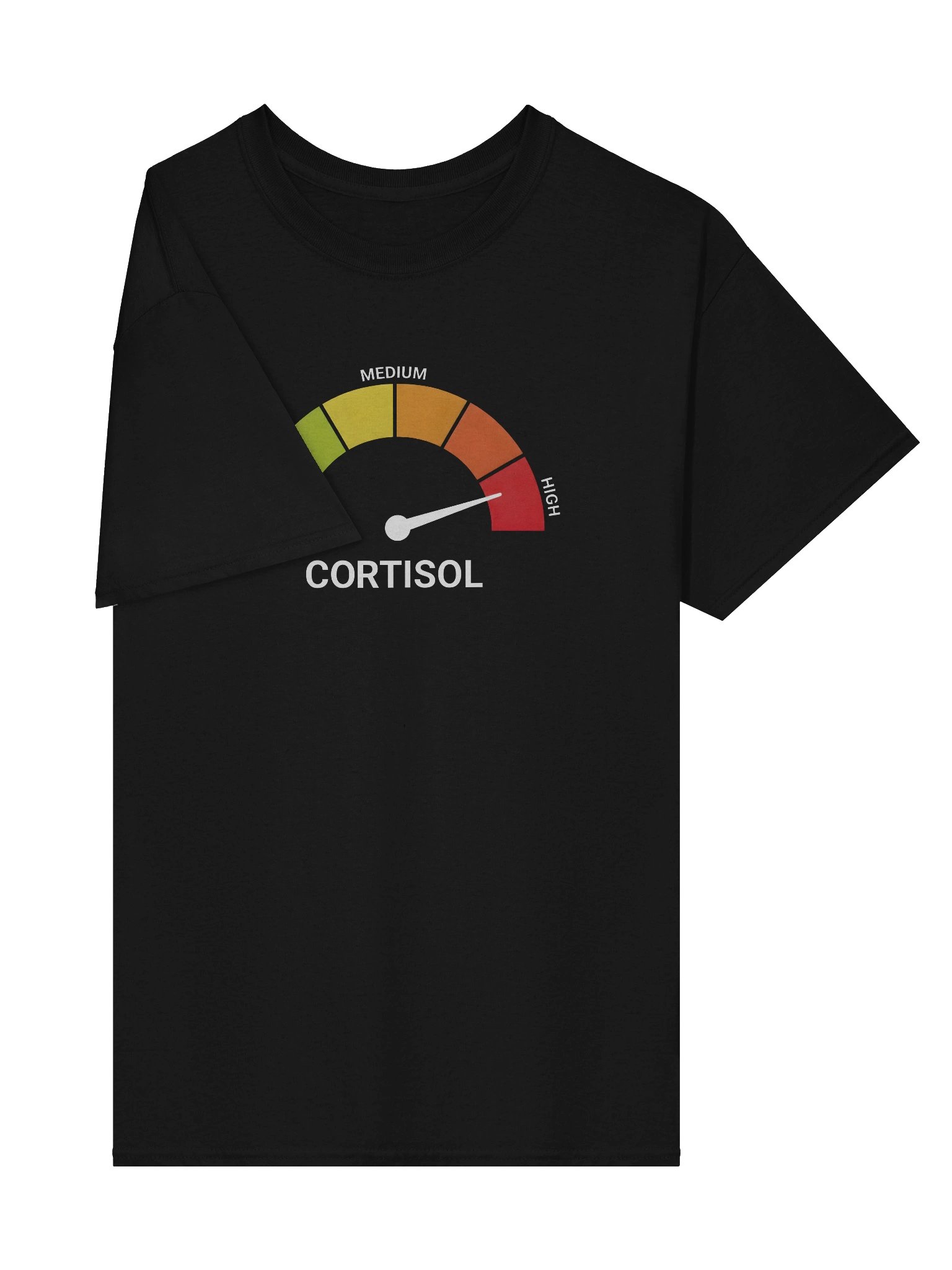 High Cortisol T-Shirt Black product image (4)