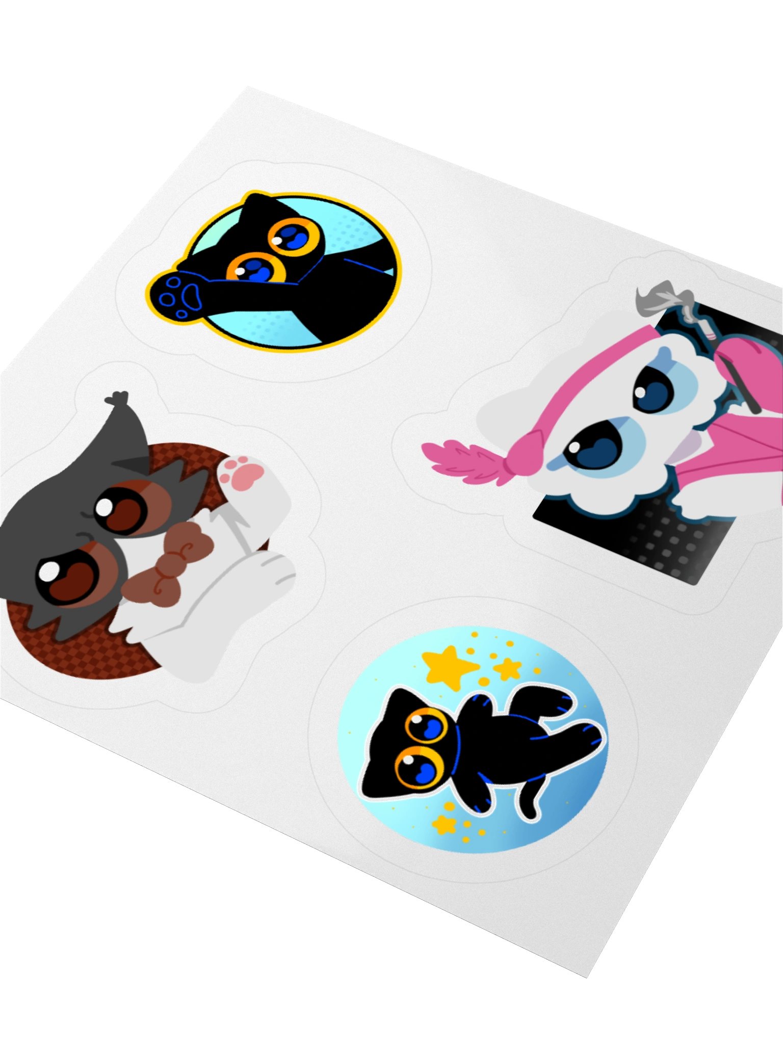 Silly Kat Sticker Pack B product image (8)
