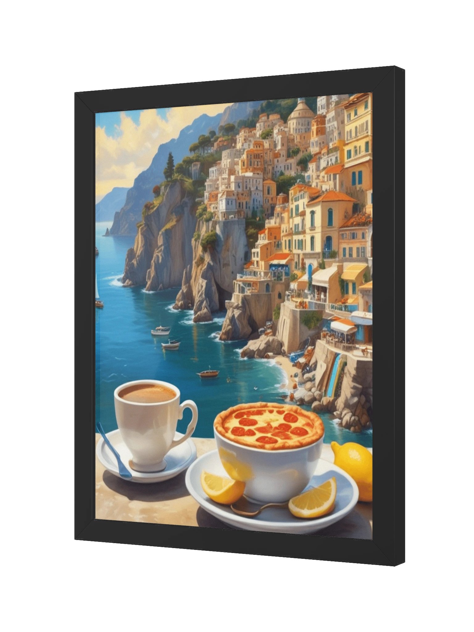 AMALFI MORNING | Framed Art Print product image (2)