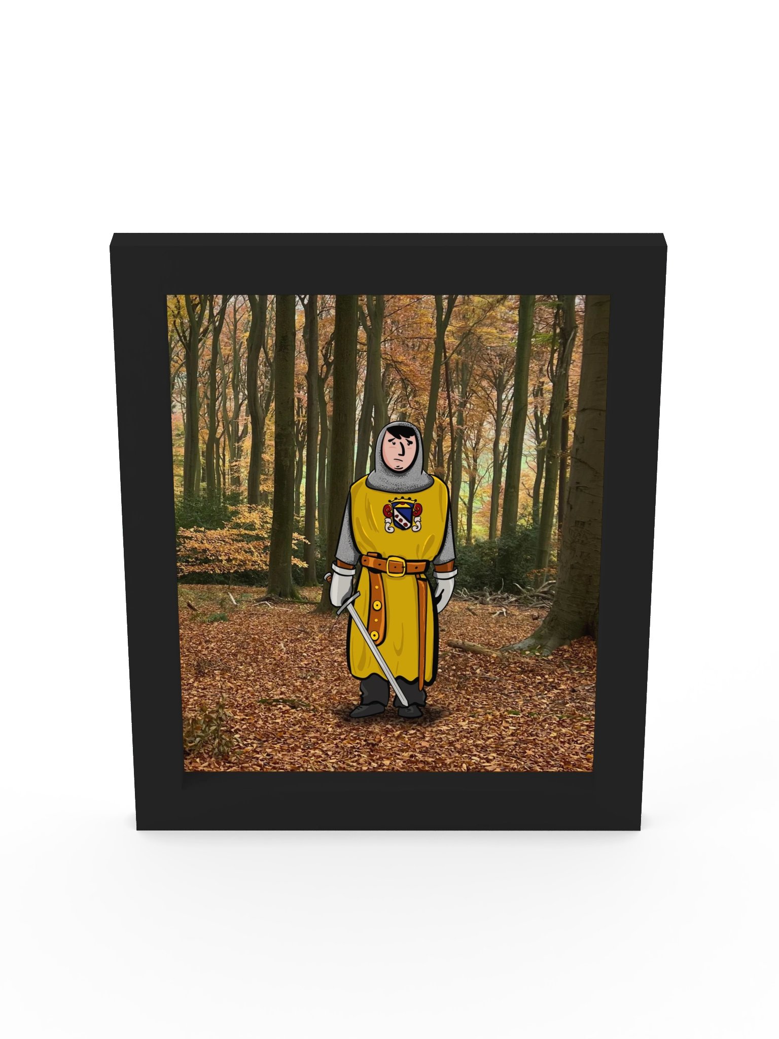 "LARPing Mark" Peep Show High-quality Framed Art Print product image (53)