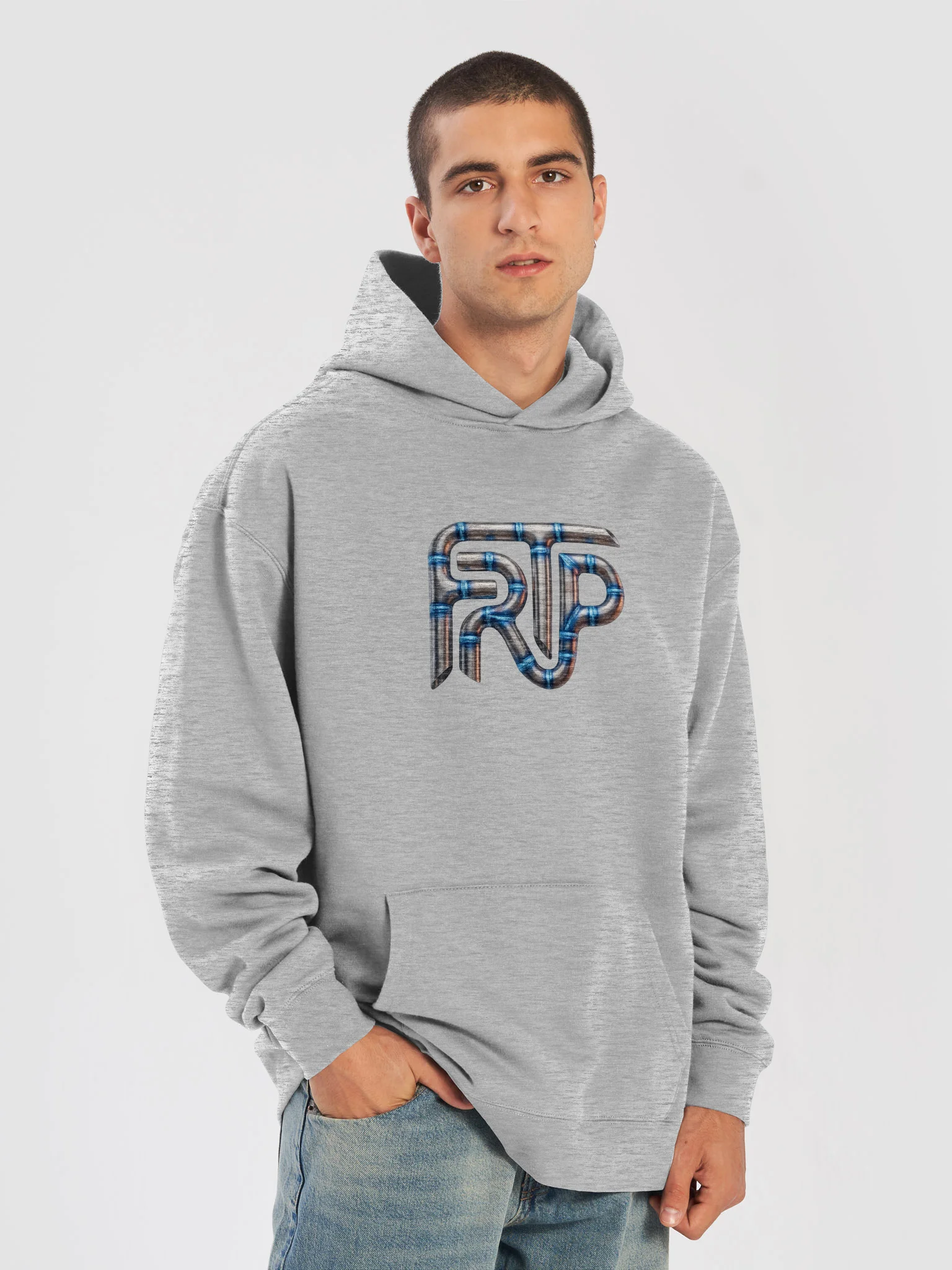 New Logo Grey Hoodie product image (7)