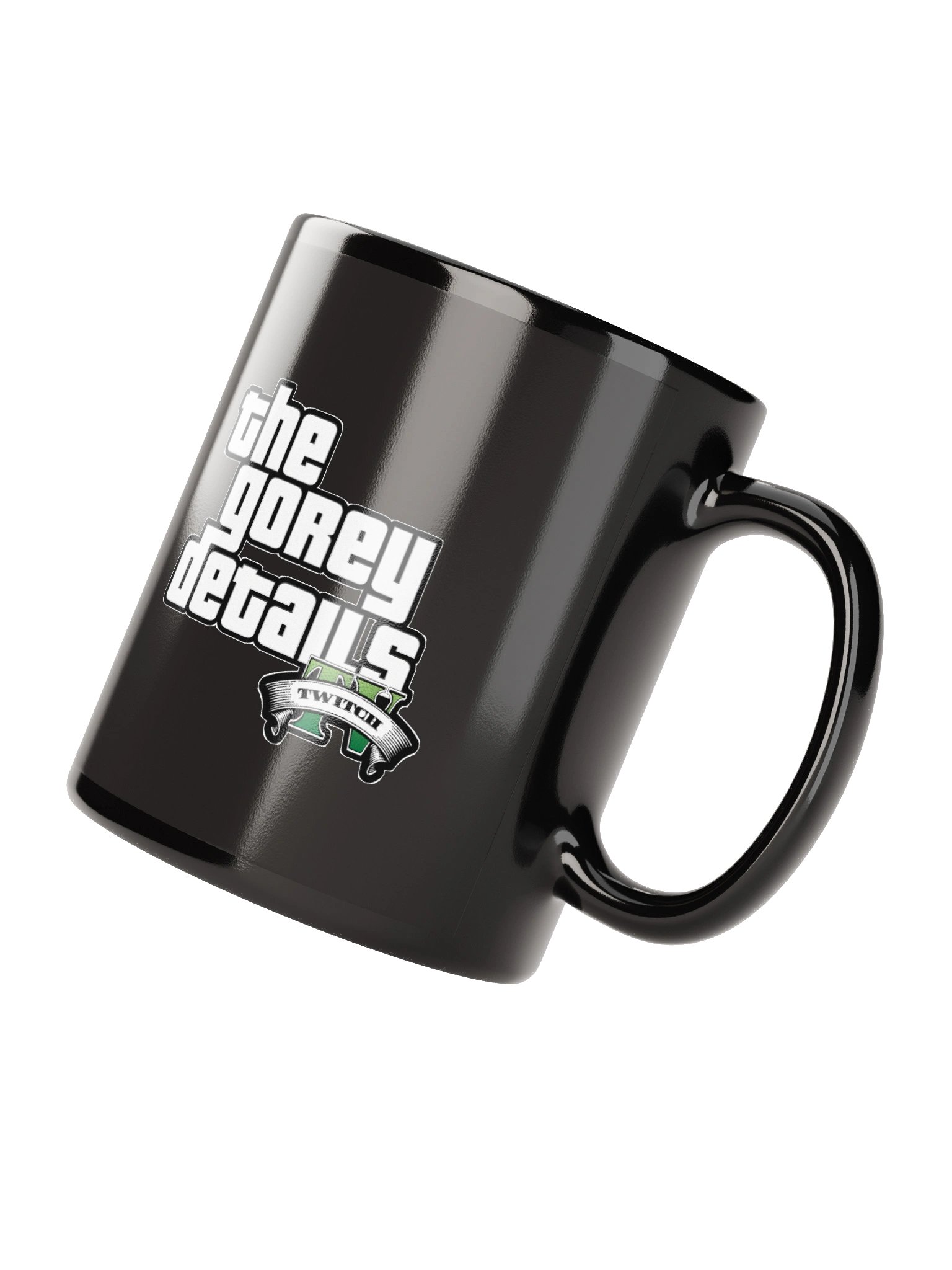 TGD - Black Glossy Mug product image (8)