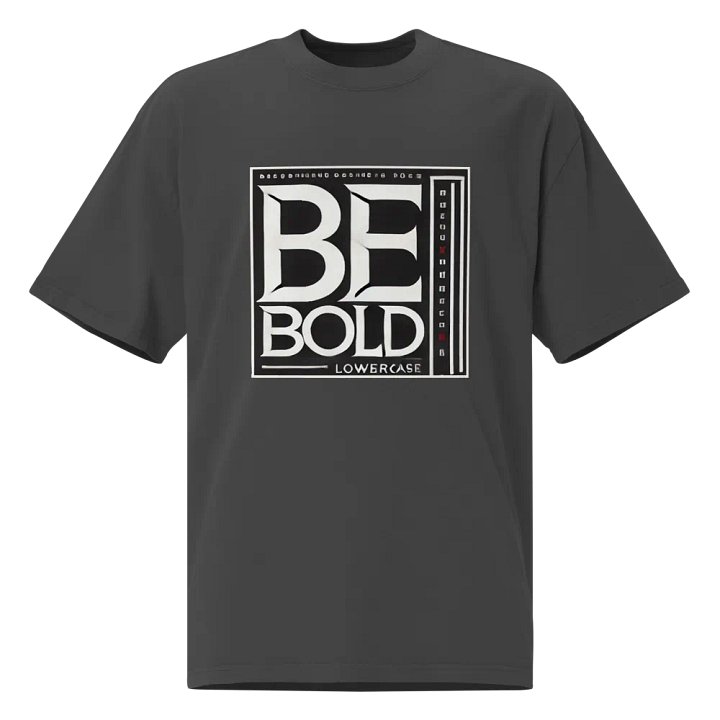 BE BOLD Lowercase Graphic Tee product image (1)