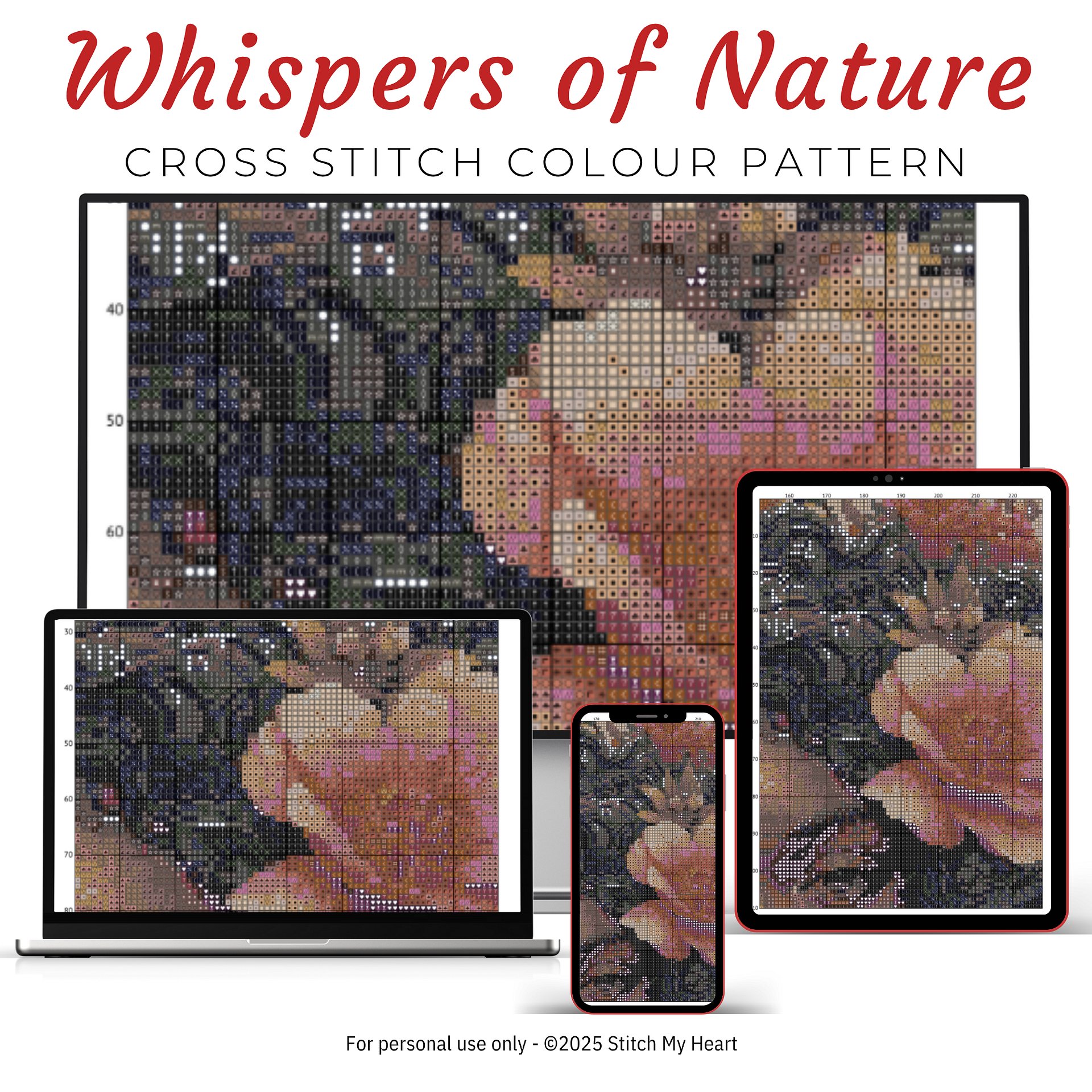 Whispers Of Nature Cross Stitch Pattern product image (3)