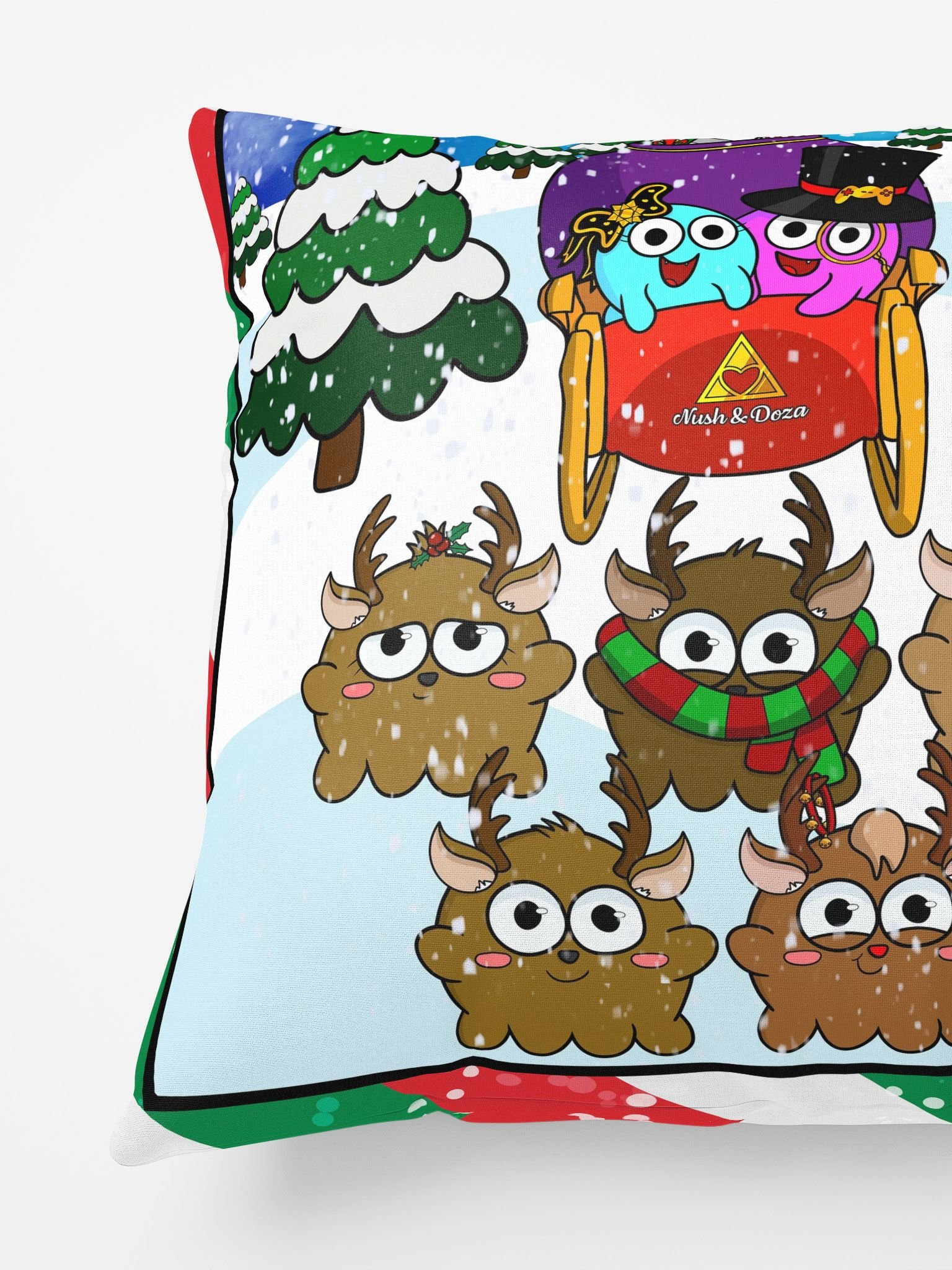 Globby Holiday Pillow product image (19)