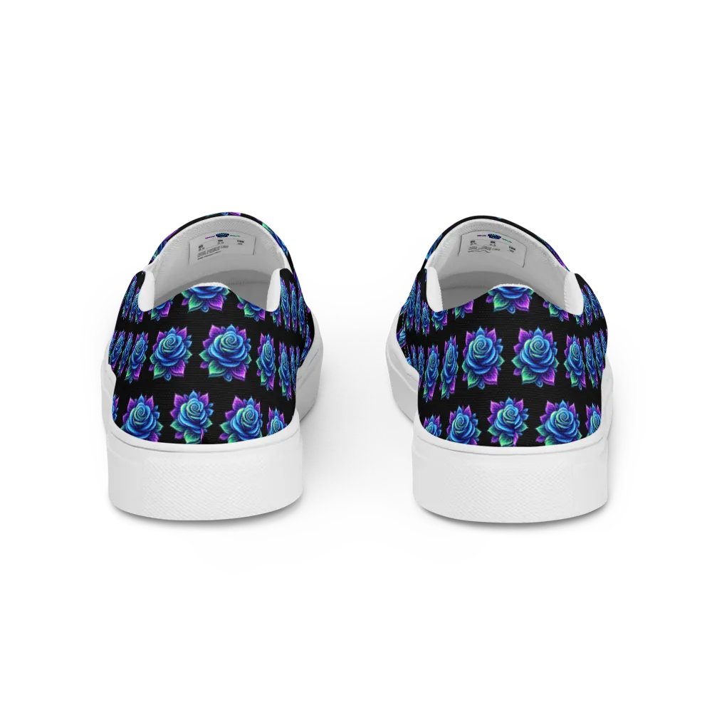 Roses Are DullBlah's Women's Slip-On Shoes product image (4)
