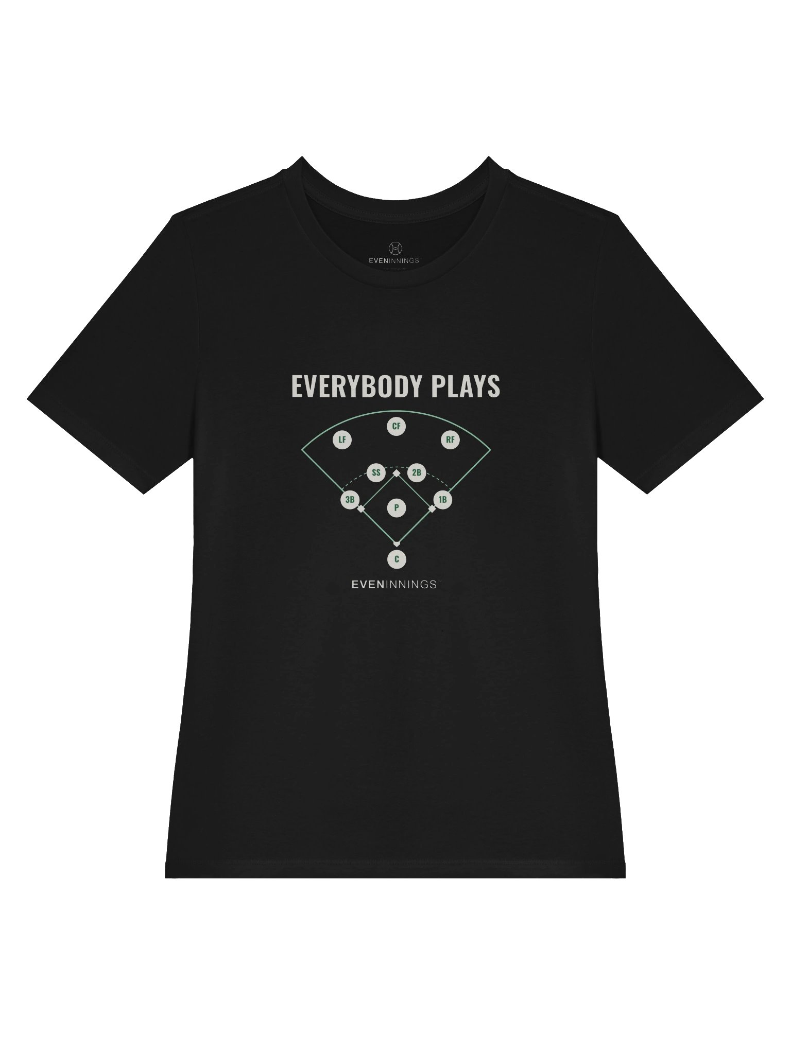 Everybody Plays — Every Position Women's Tee product image (3)