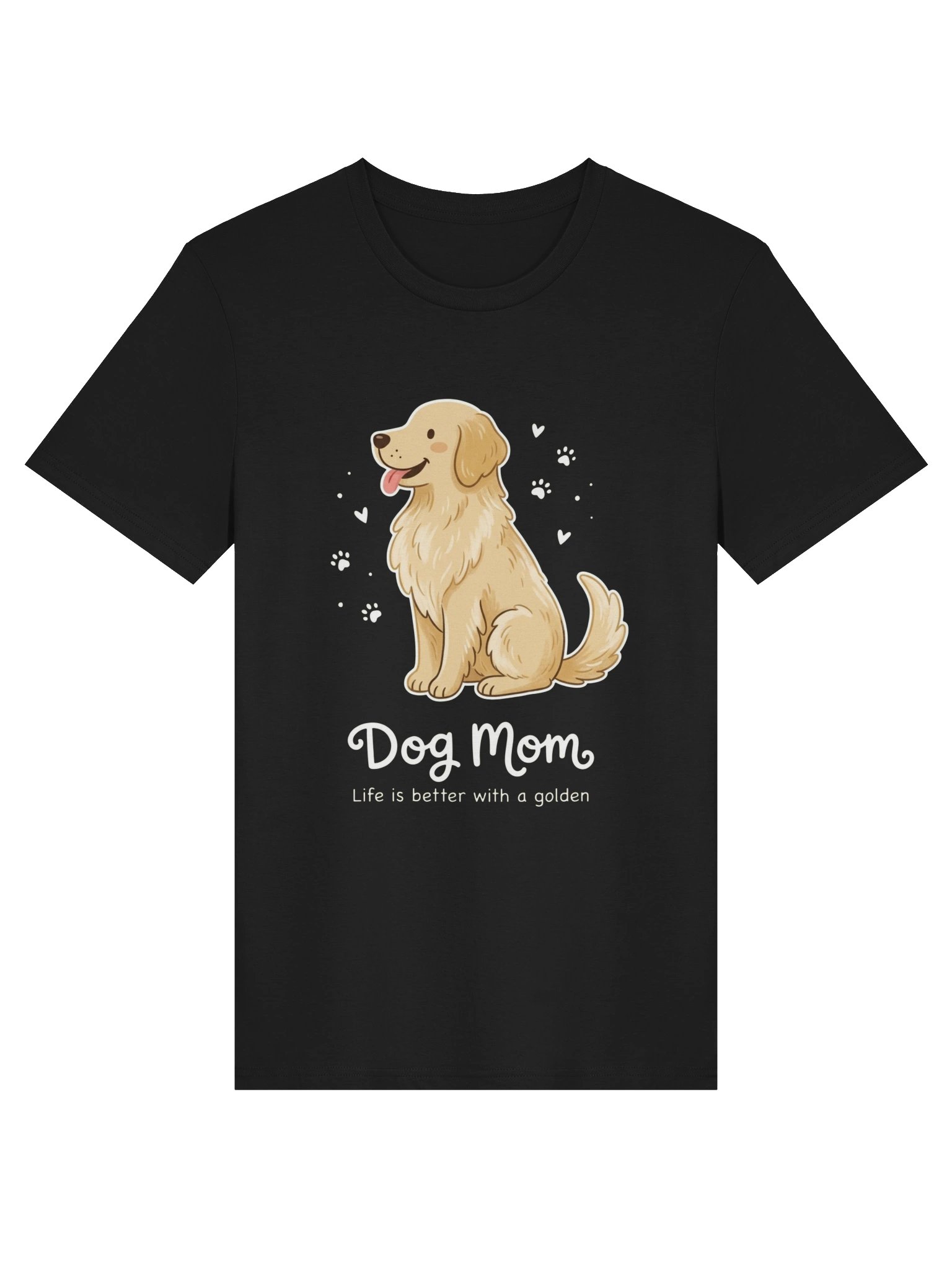 Dog Mom Golden Retriever Tee product image (2)