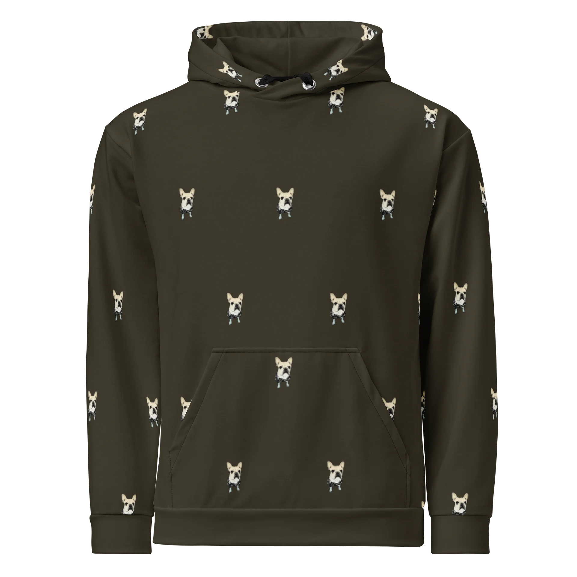 French Bulldog Hoodie | Espresso product image (1)