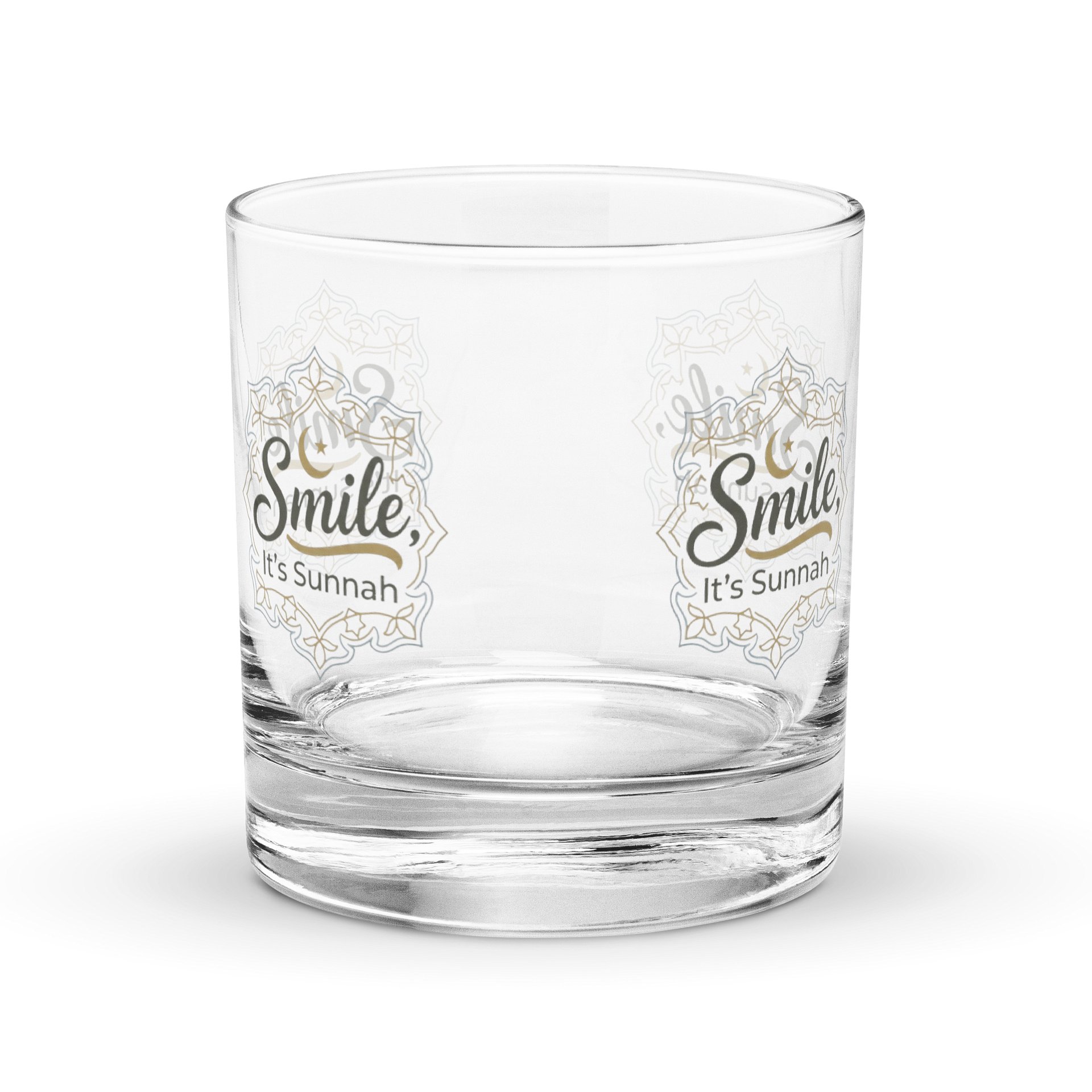 Smile it's Sunnah - Small Glass Cup product image (1)
