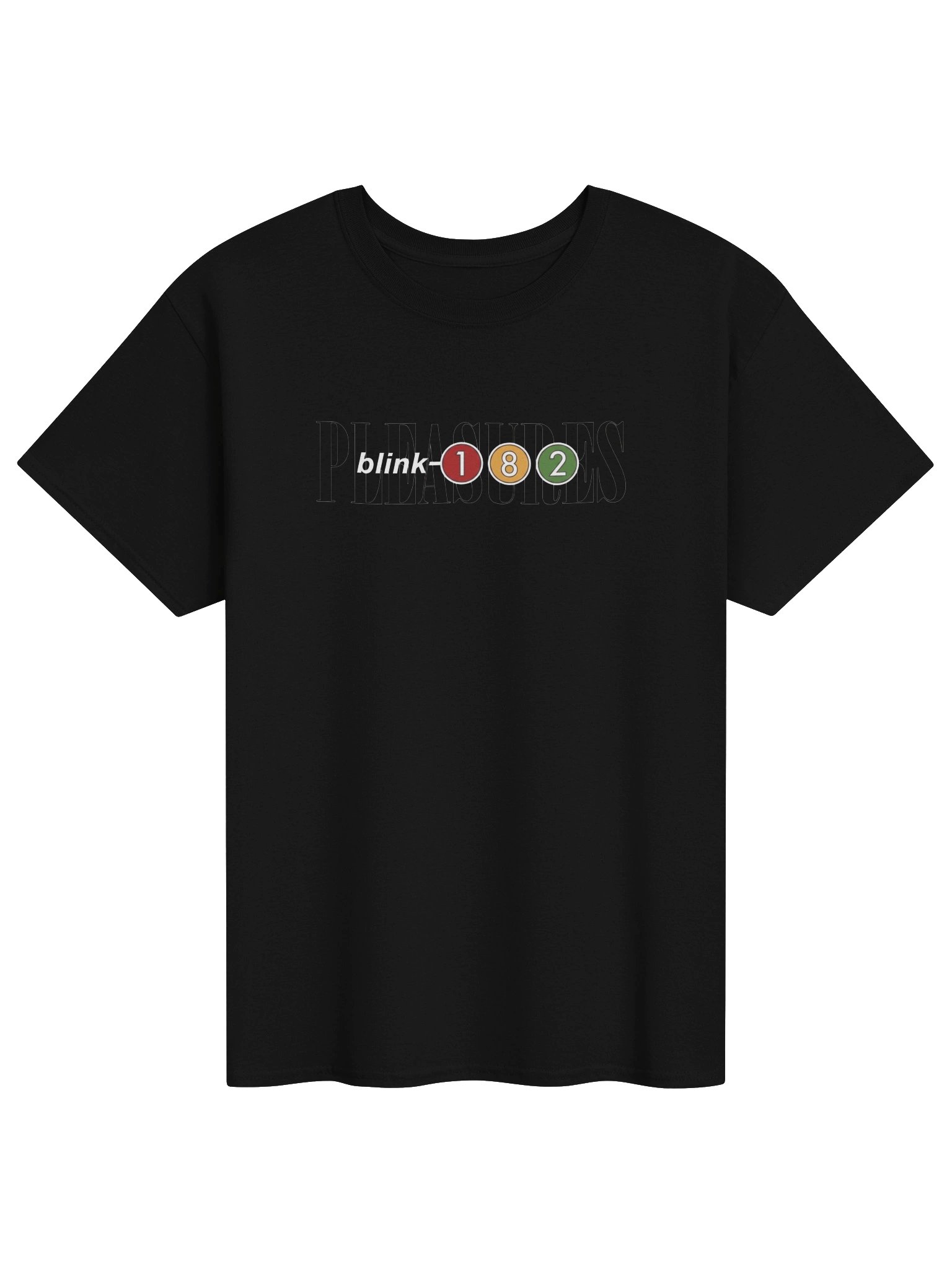 PLEASURES x Blink-182 Tracklist Photo T-Shirt product image (1)