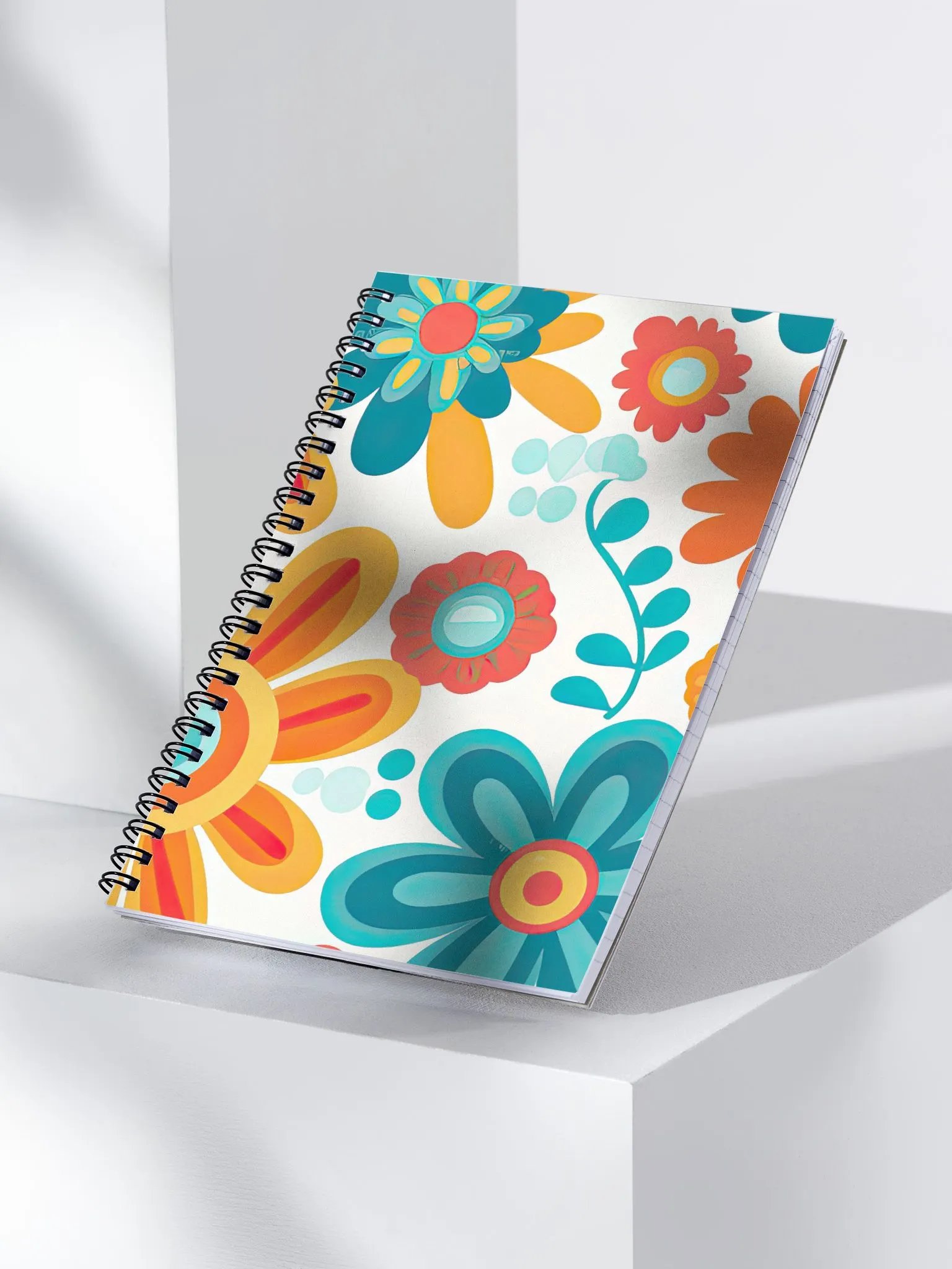 Retro Floral Notebook product image (3)