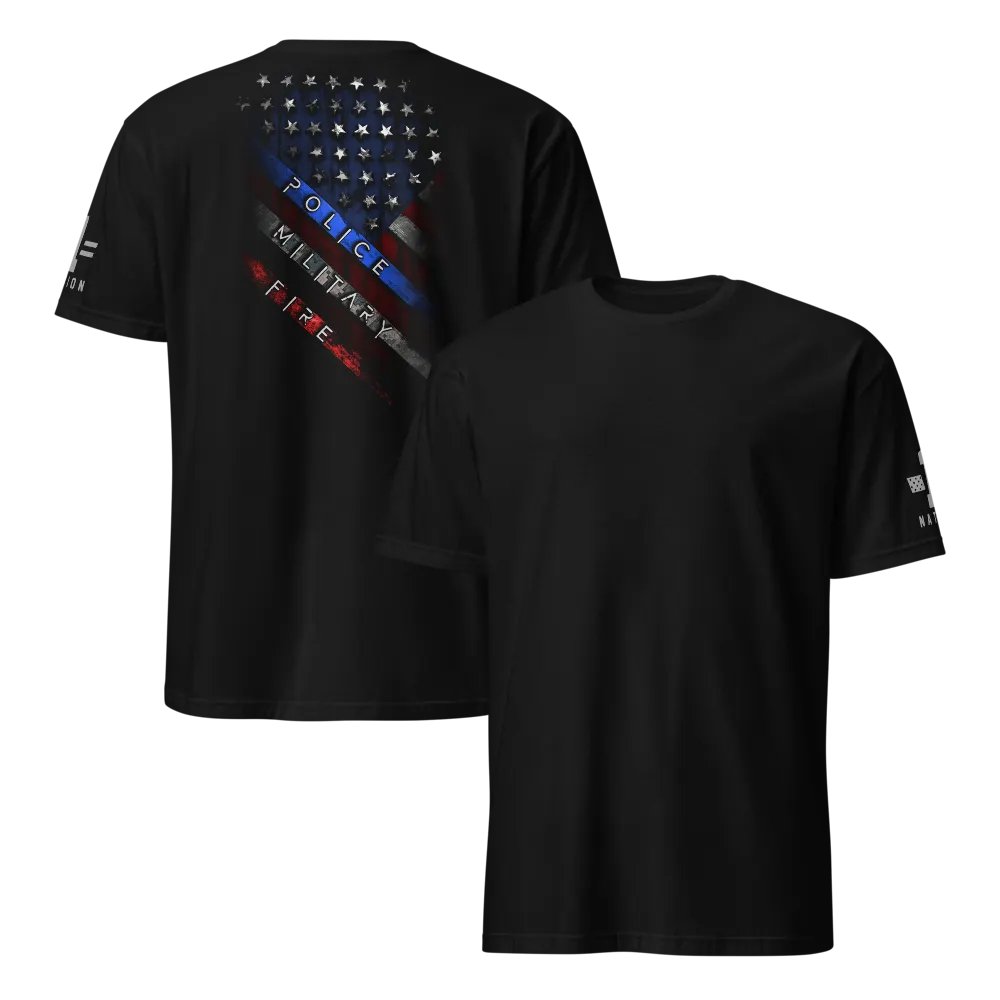 Police Military Fire American Flag product image (13)