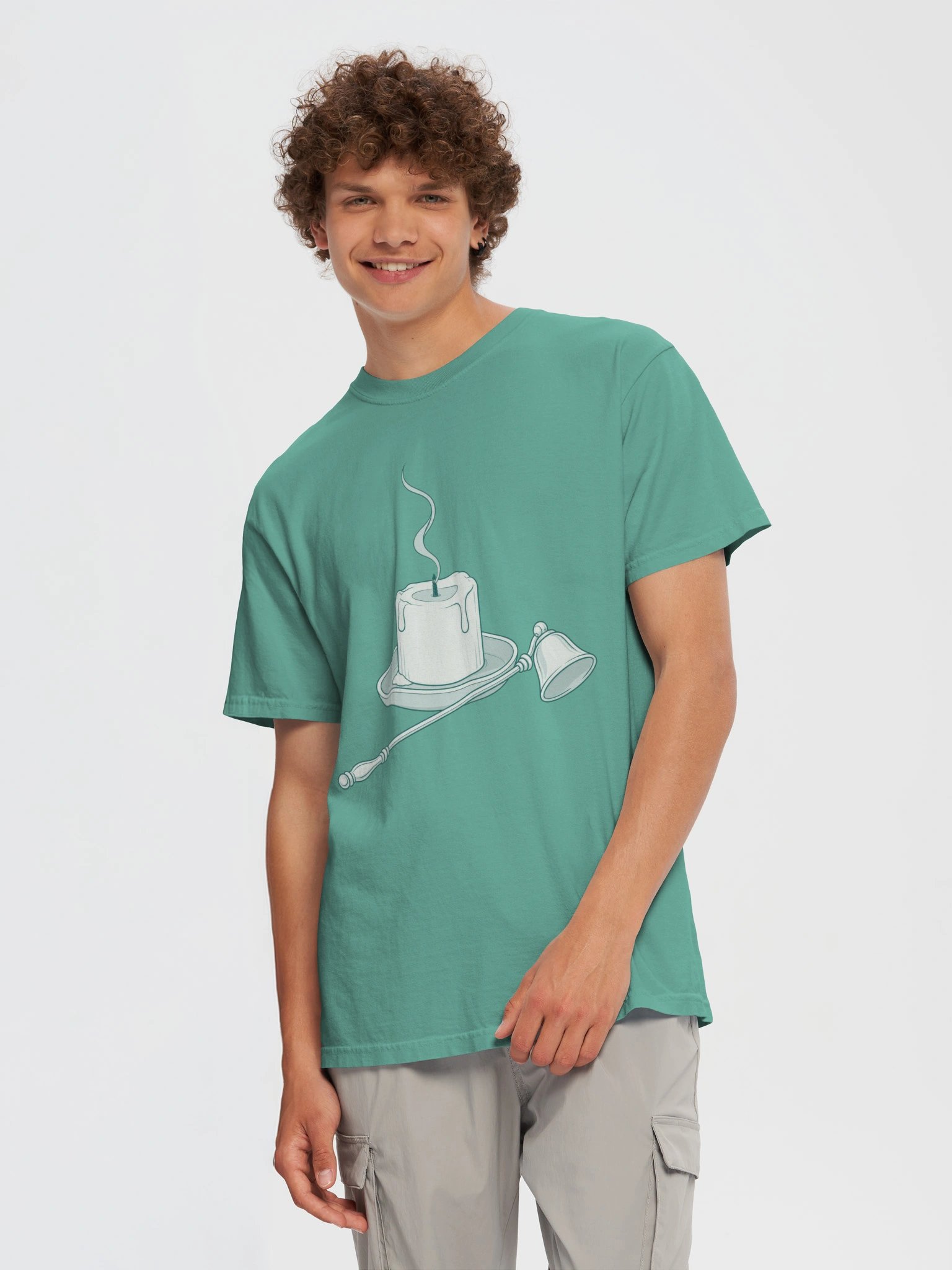 Candle & Snuffer — T-shirt product image (5)