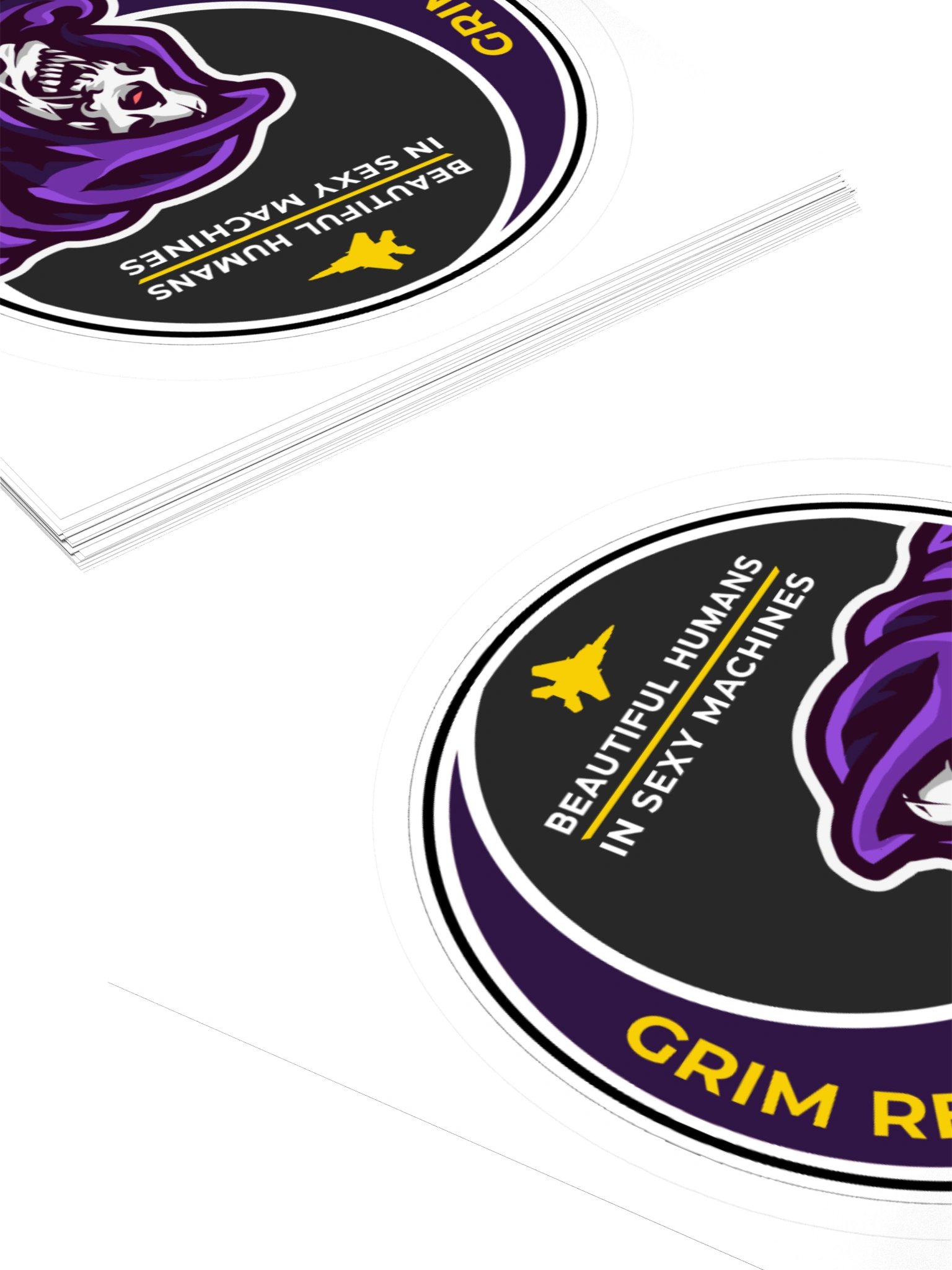 Official Grim Reapers Logo Kiss Cut Stickers product image (4)
