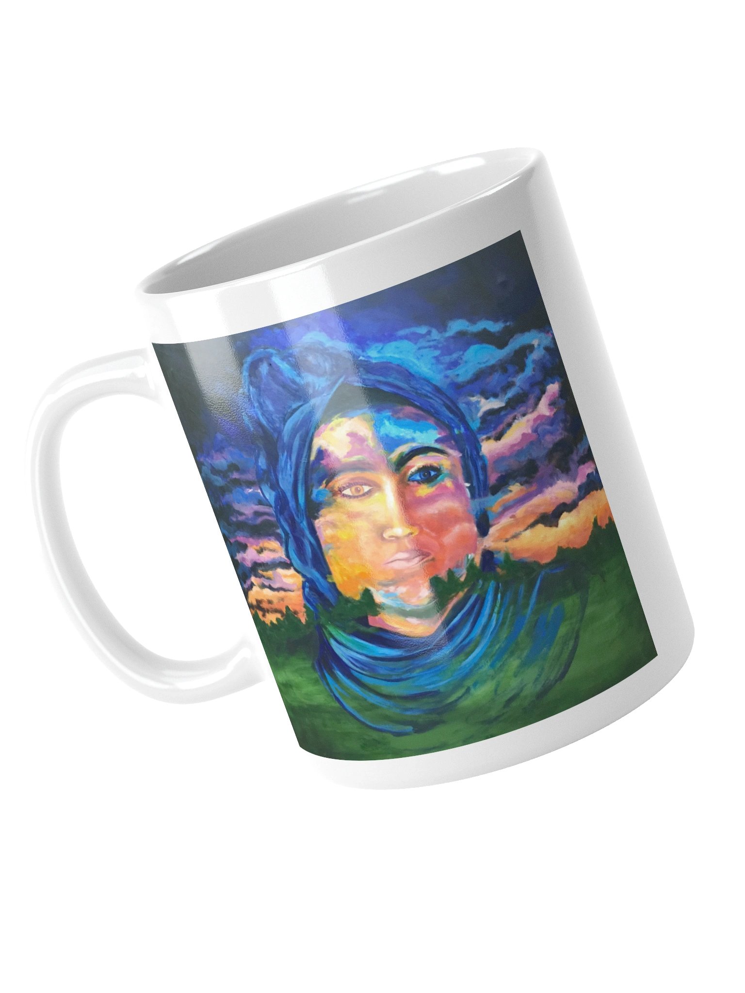 Sunset White Glossy Mug product image (4)