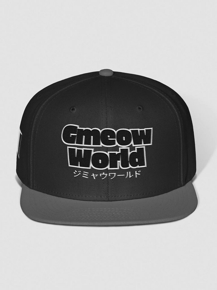 Gmeow World - Monochrome Snapback Style product image (1)