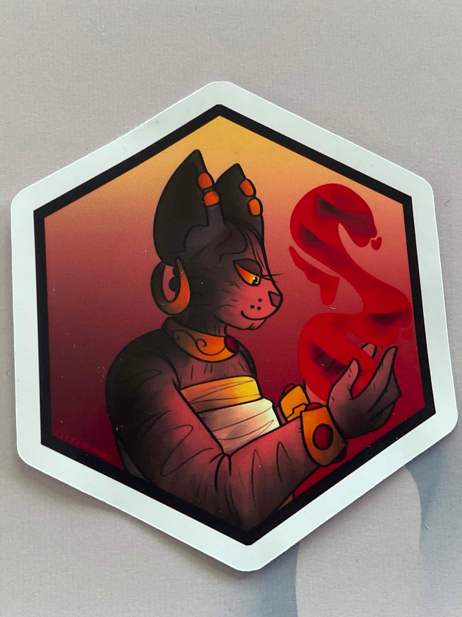 "Blood Magic" sticker product image (1)