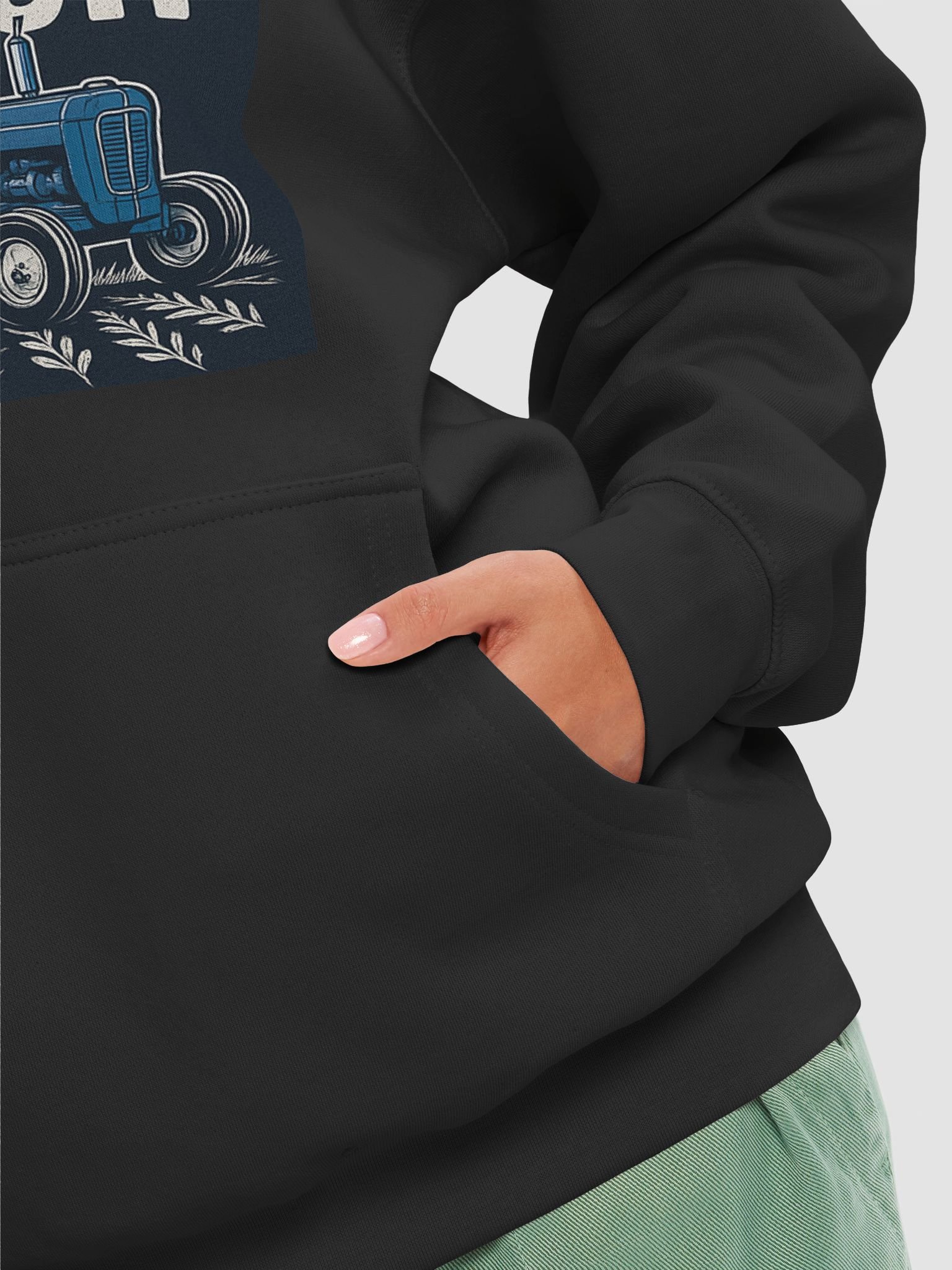Built Ford Tough Tractor Hoodie product image (8)