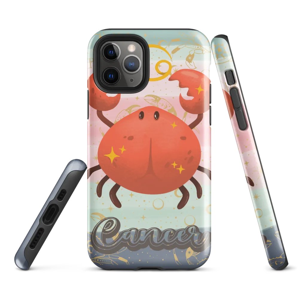 AstroGlam Cancer iPhone® Tough Case product image (1)
