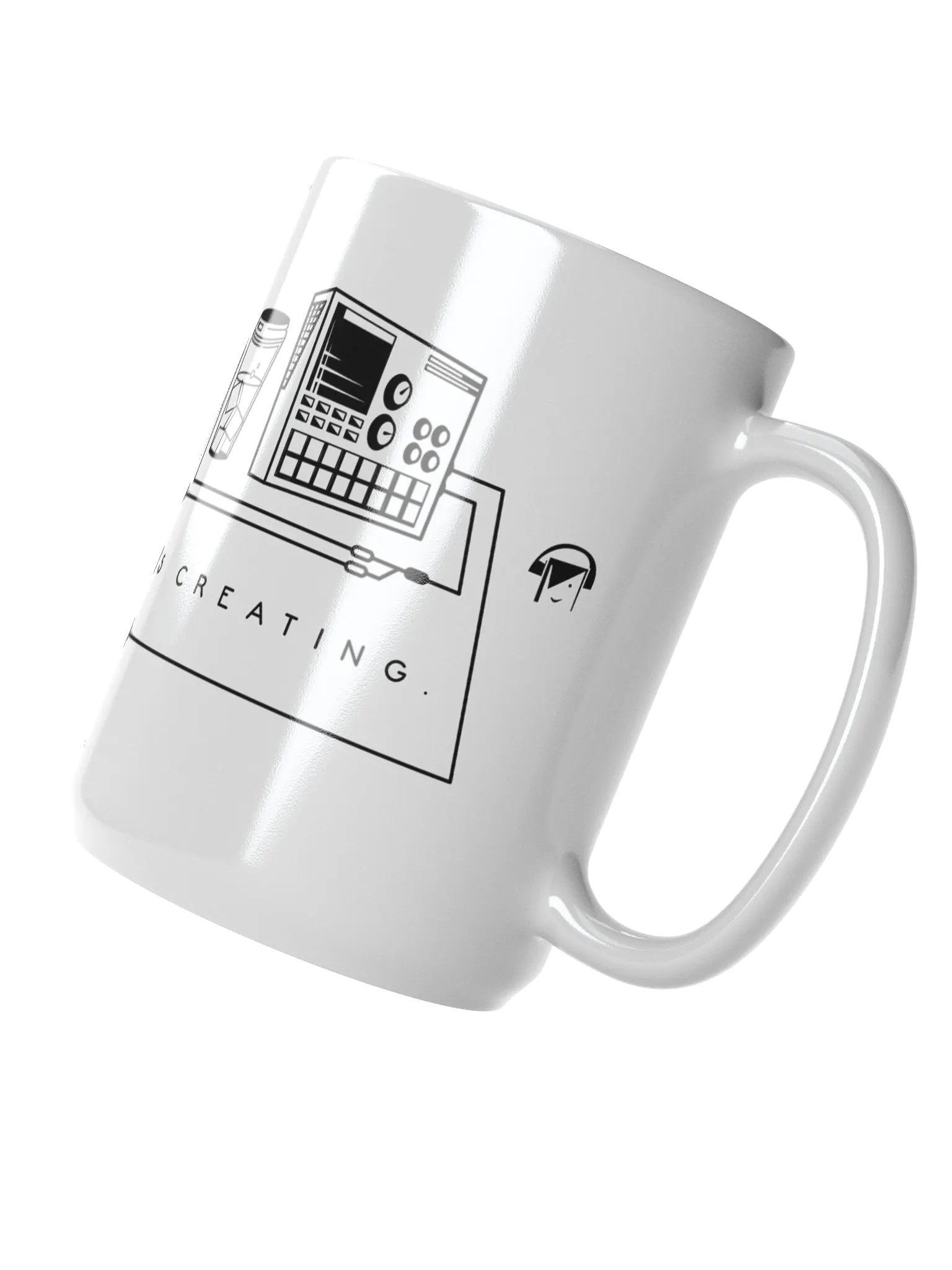 Always Creating: the Production Process 15 oz. mug product image (3)