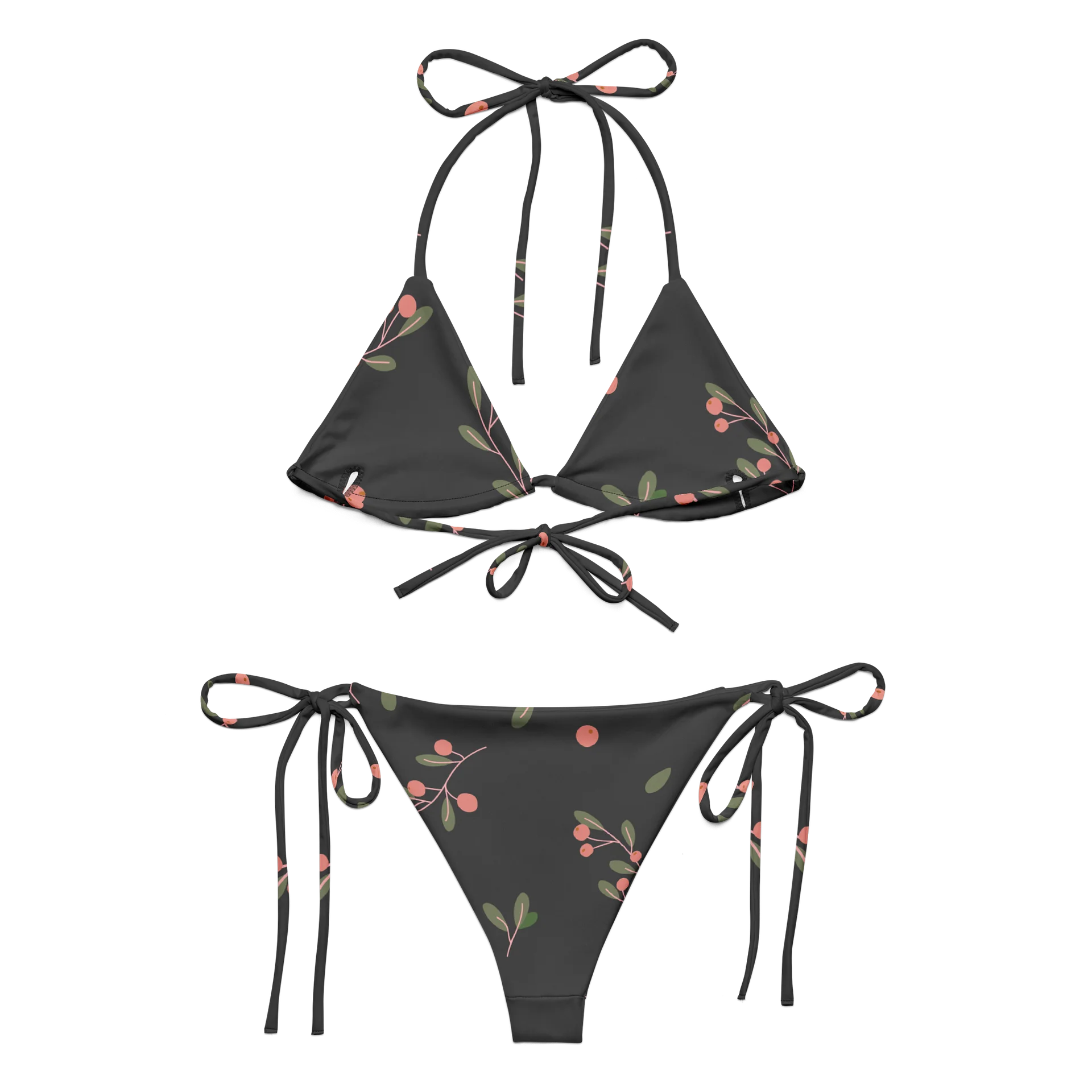 Floral Night Bloom String Bikini product image (3)