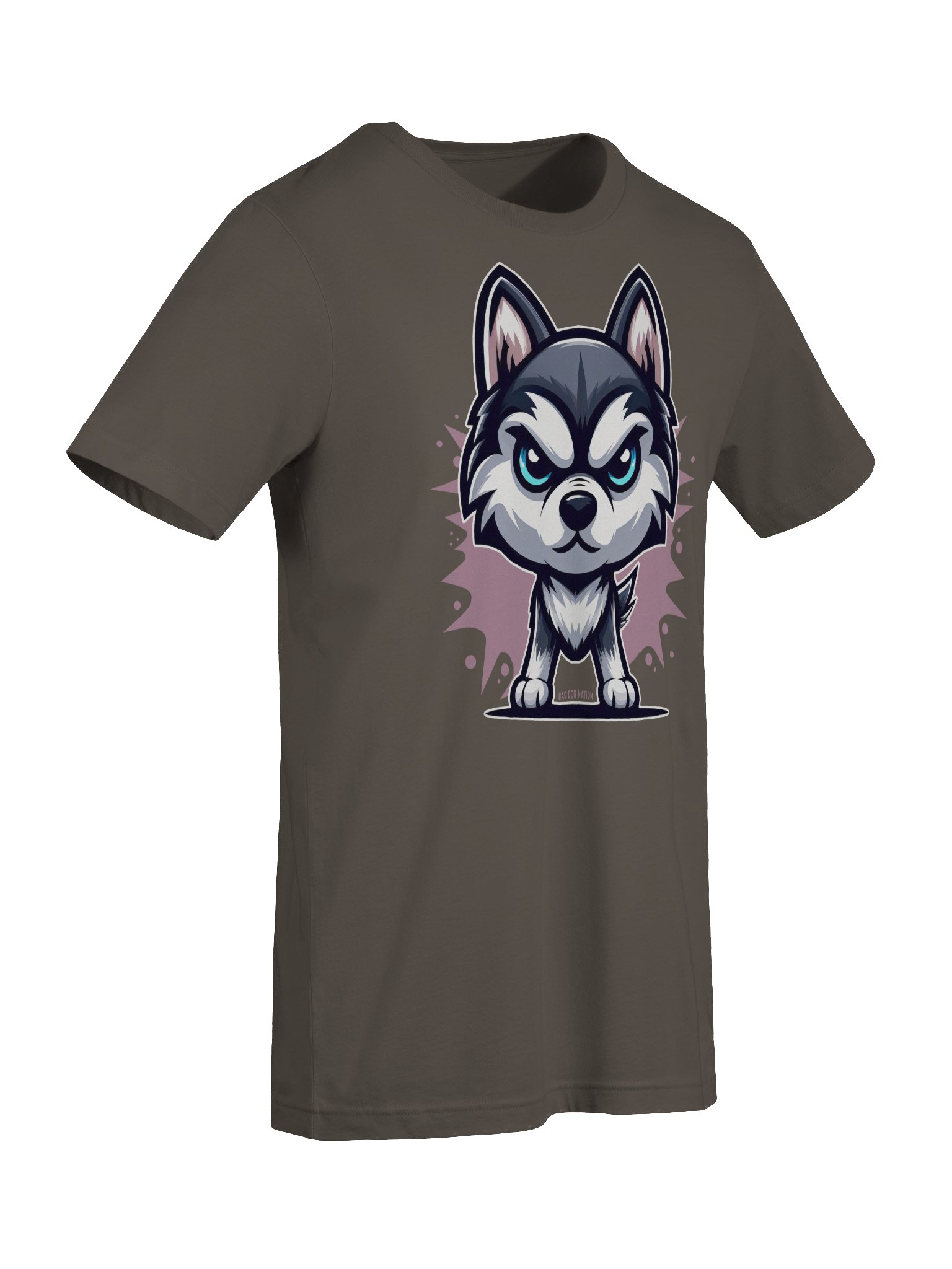 Husky Angry Pup - Premium Unisex T-shirt product image (1)