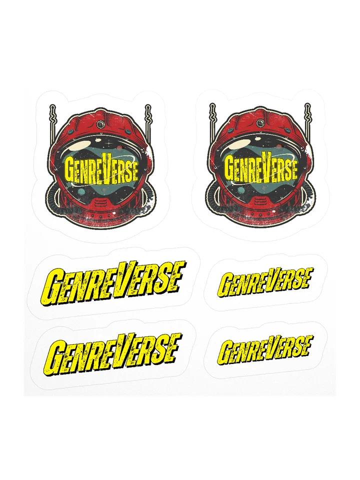 GENREVERSE: Kiss Cut Sticker (Set 2) product image (1)