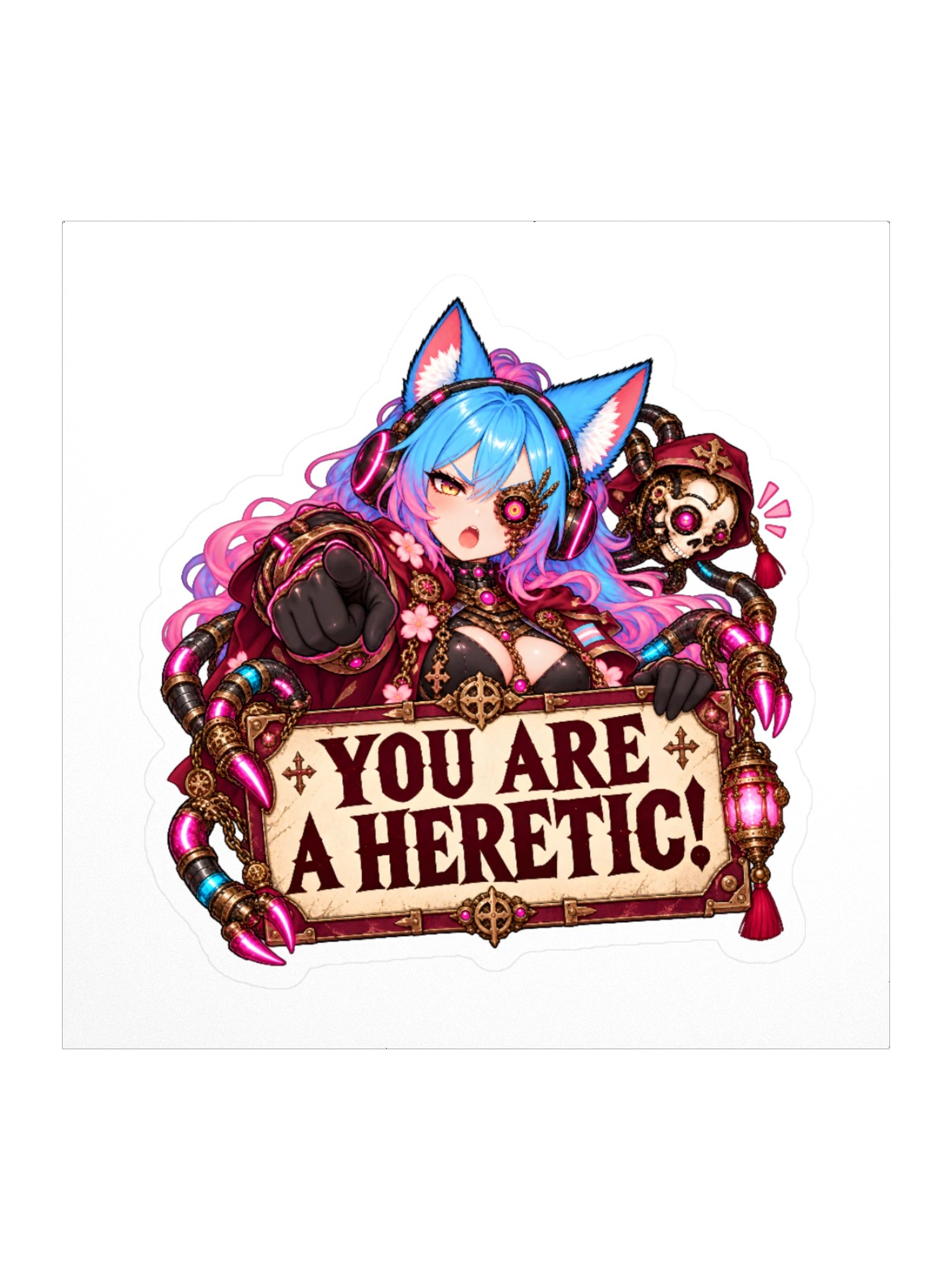 Heretic sticker product image (1)