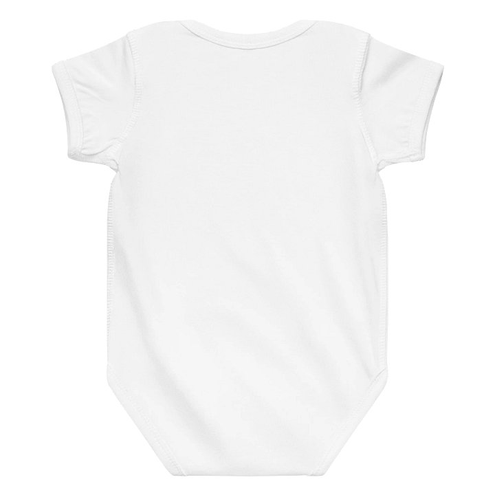 Bold Elephant Head Baby Bodysuit product image (2)