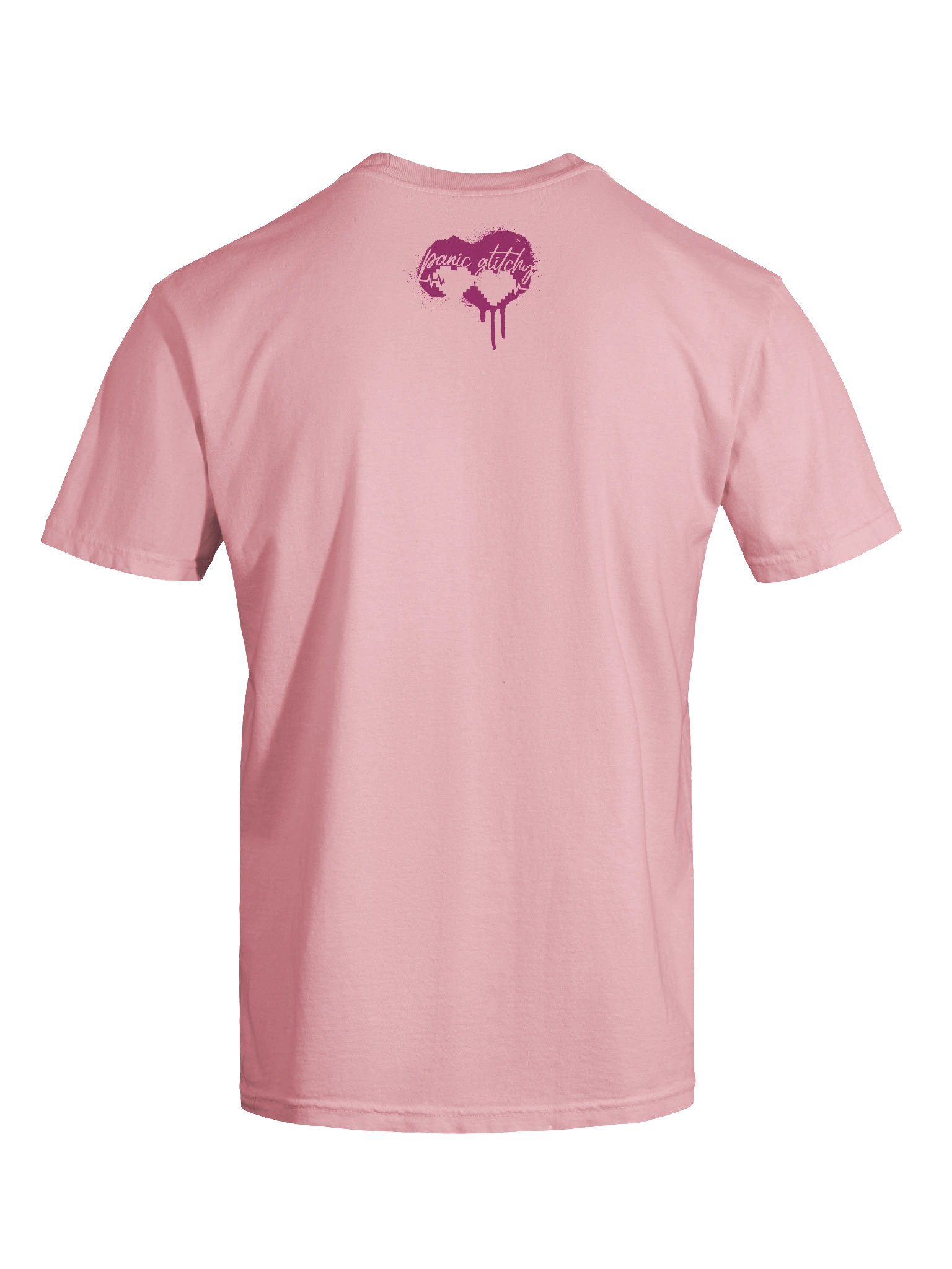 Panic Glitchy Dream Girl Magenta Grunge product image (19)