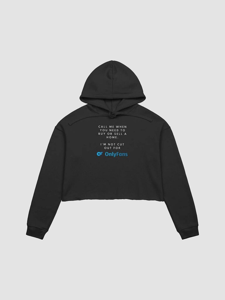 W- OnlyFans Crop Hoodie product image (1)