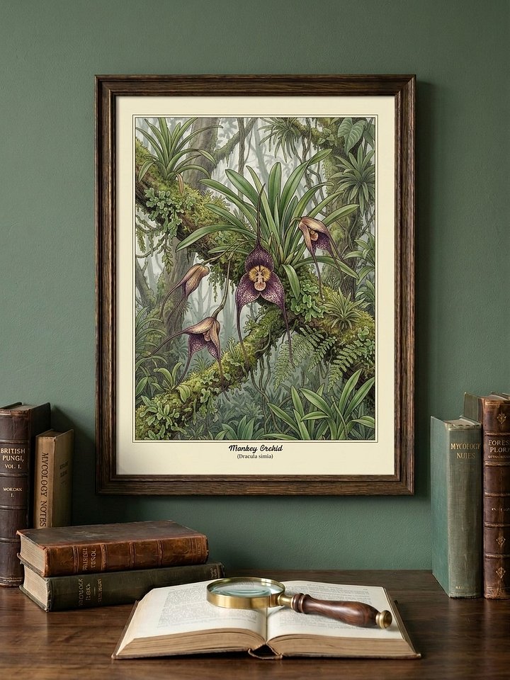 Monkey Orchid Poster product image (2)