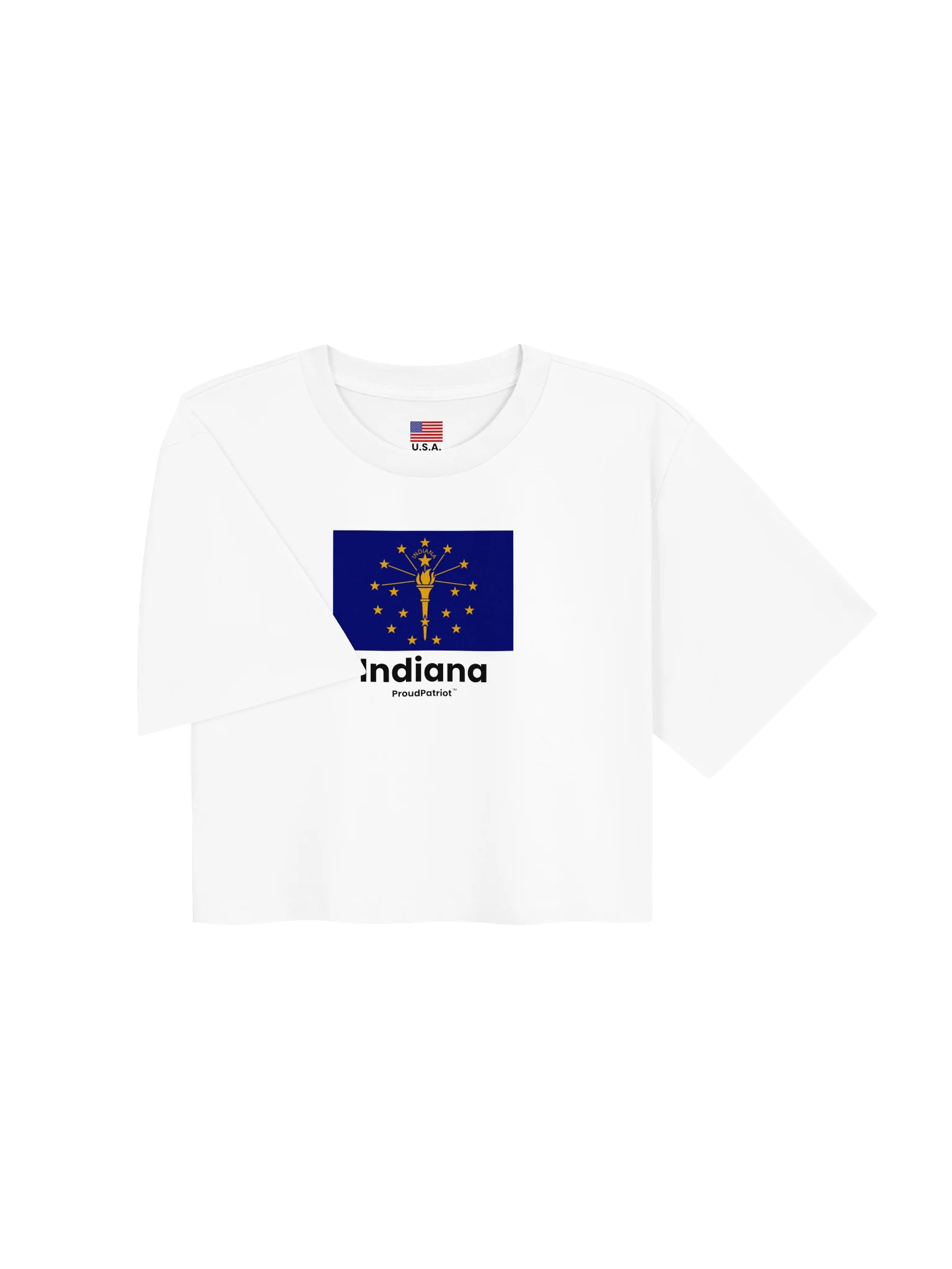 Indiana Women's Classic Crop Tee product image (7)