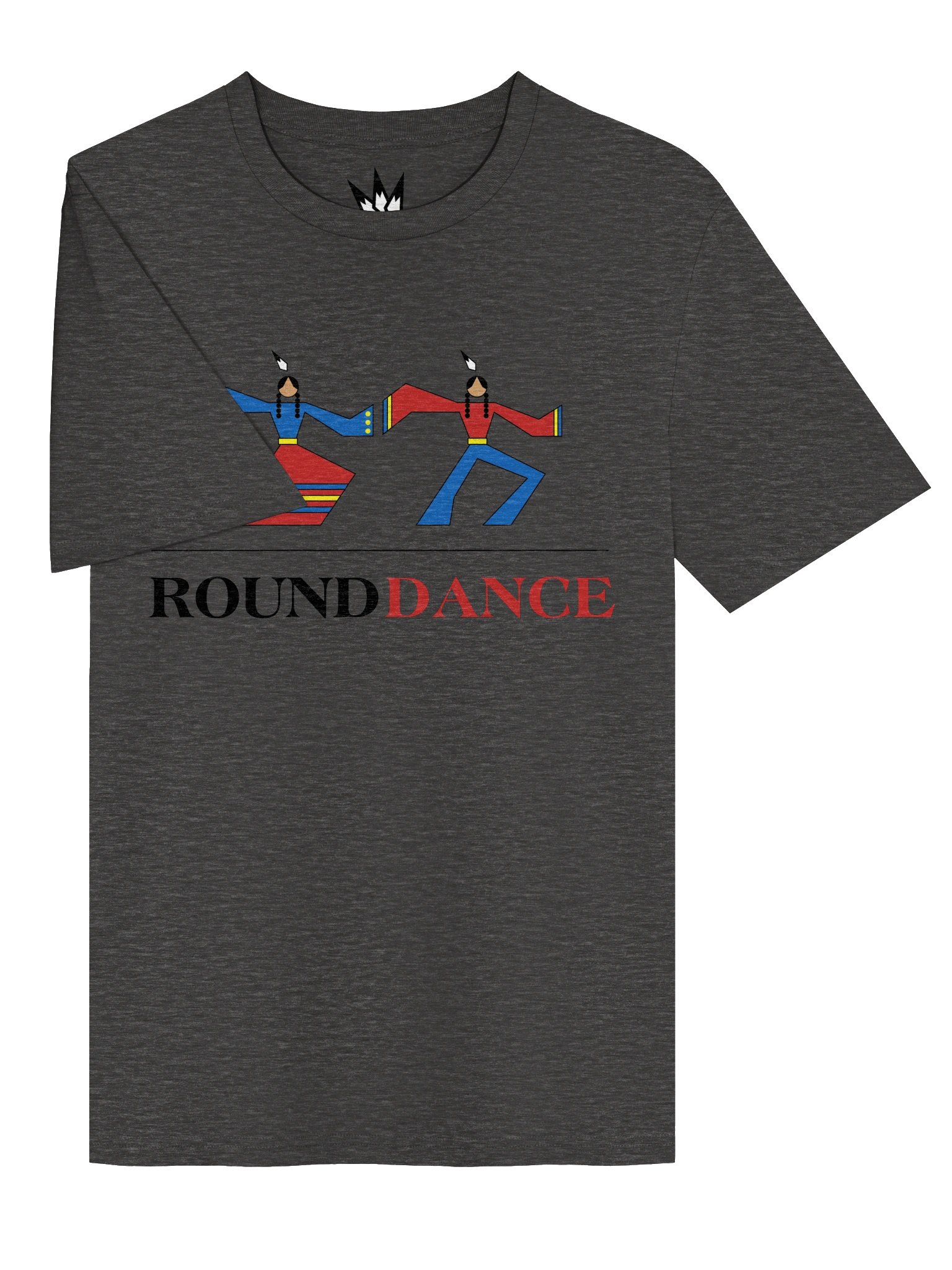 Round Dance Organic Fitted Tee product image (3)