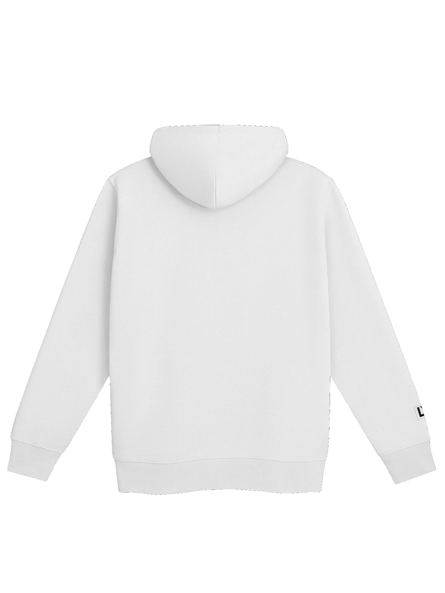 [Standard Issue] Hoodie - White / Black product image (2)